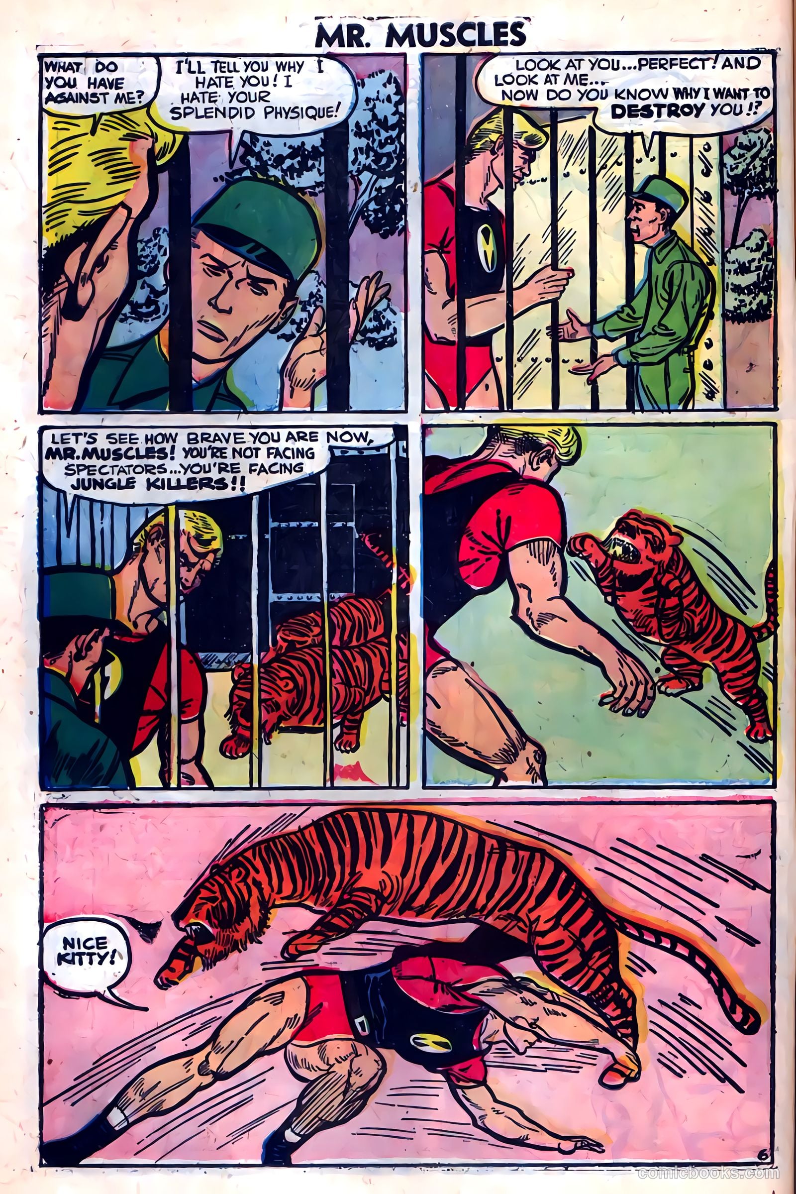 Mr. Muscles #22 (1956) — page 10 of 36