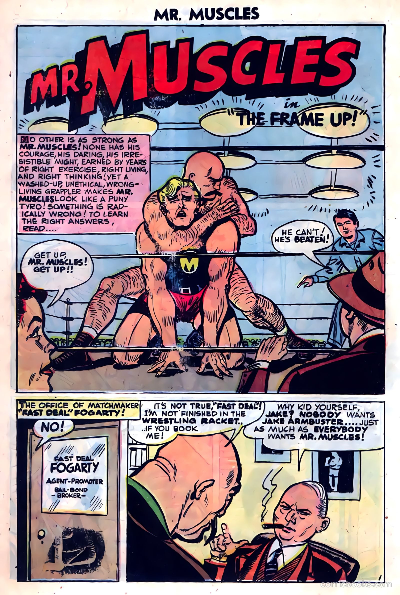 Mr. Muscles #22 (1956) — page 20 of 36