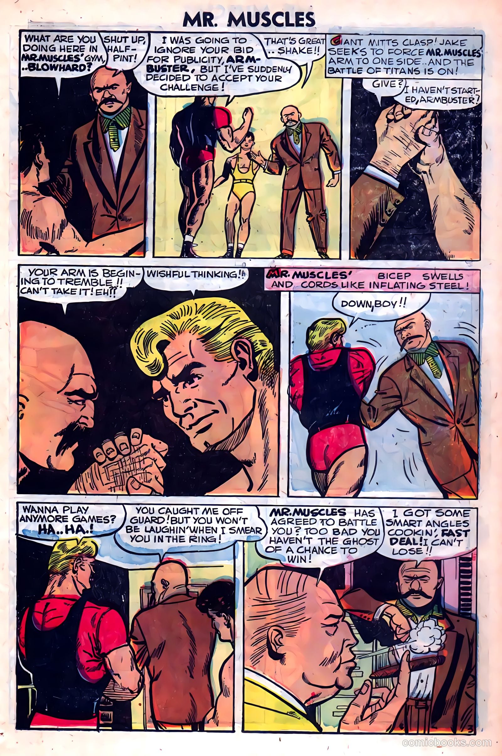 Mr. Muscles #22 (1956) — page 23 of 36