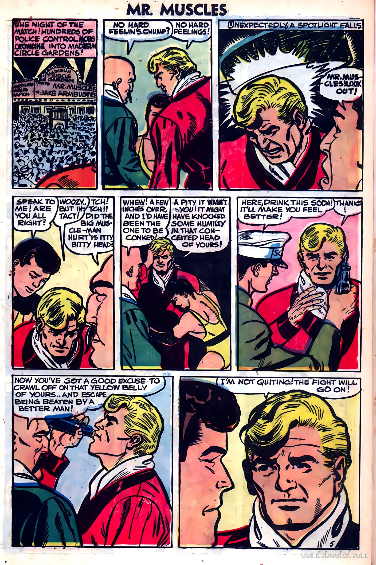 Mr. Muscles #22 (1956) — page 25 of 36