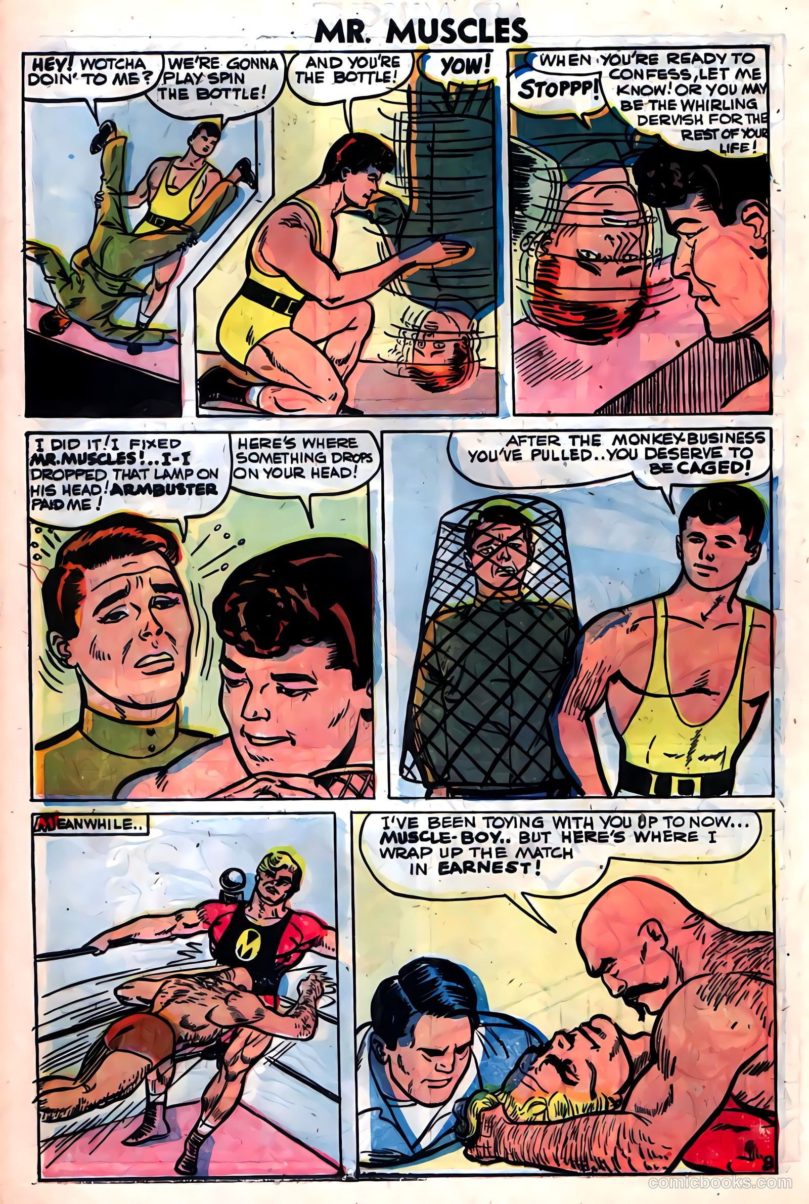 Mr. Muscles #22 (1956) — page 28 of 36