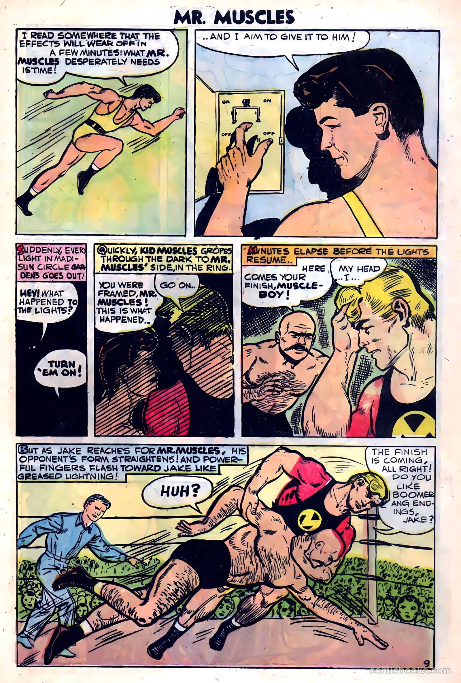 Mr. Muscles #22 (1956) — page 29 of 36