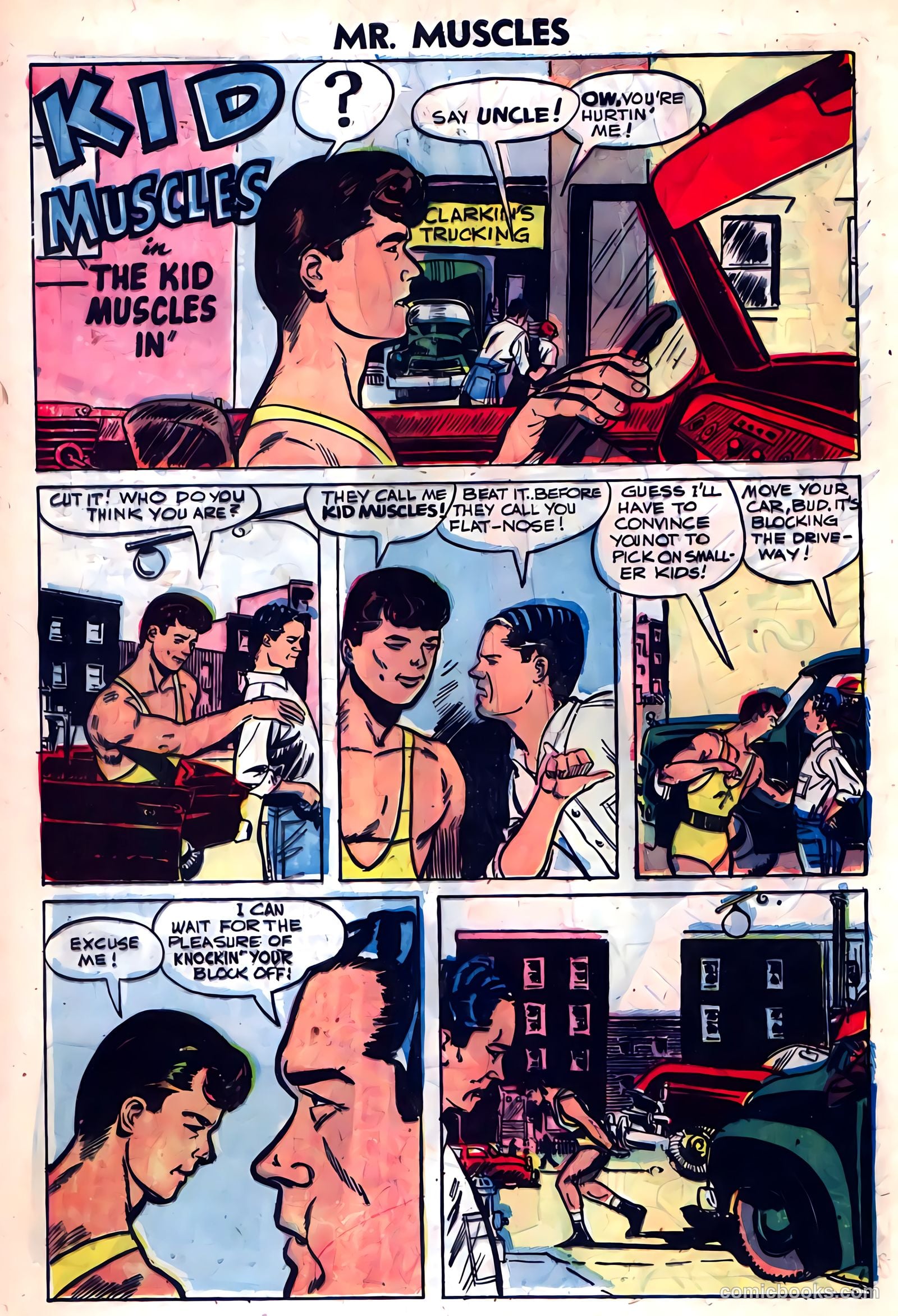 Mr. Muscles #22 (1956) — page 32 of 36