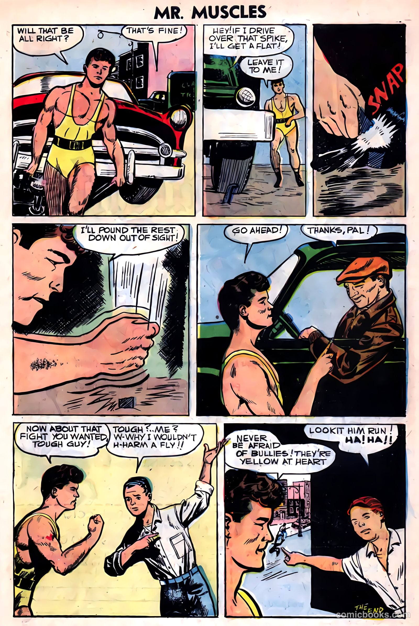 Mr. Muscles #22 (1956) — page 33 of 36
