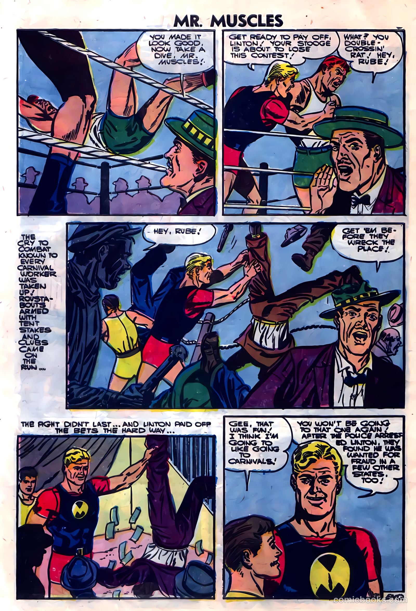 Mr. Muscles #23 (1956) — page 8 of 36