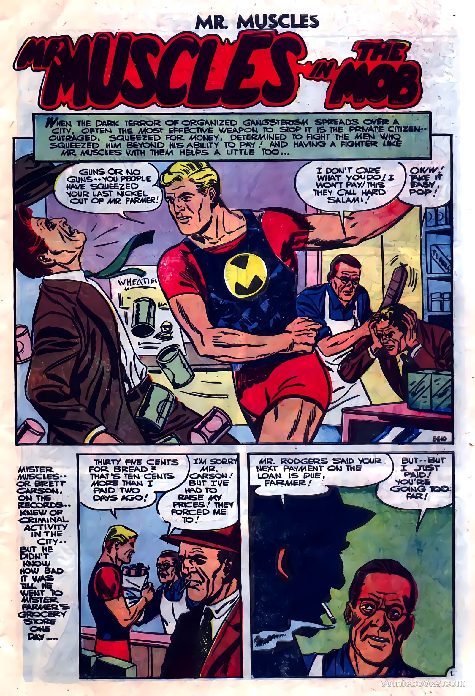 Mr. Muscles #23 (1956) — page 9 of 36