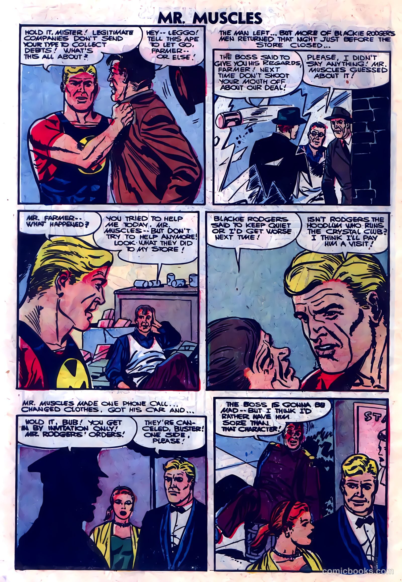 Mr. Muscles #23 (1956) — page 10 of 36