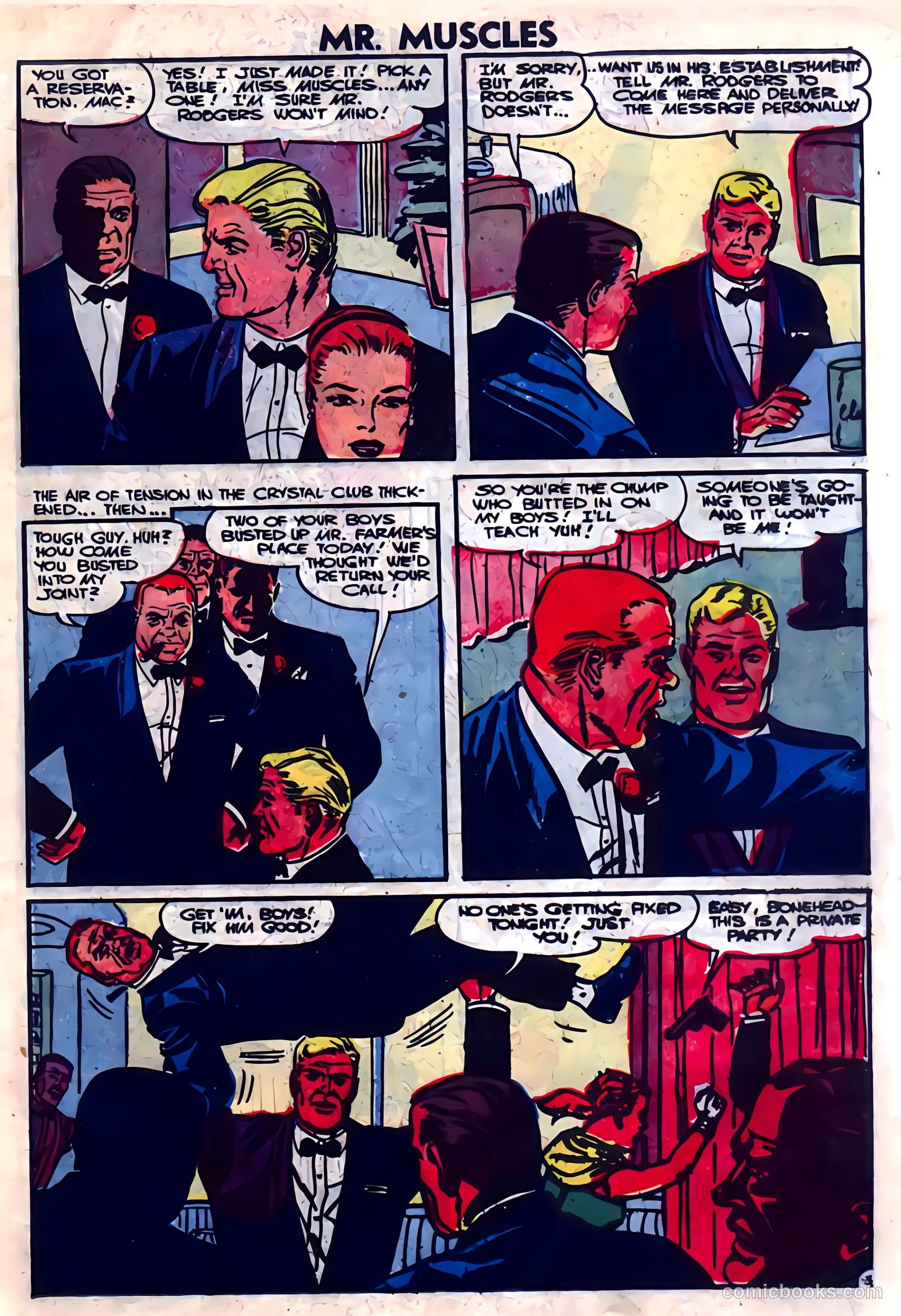 Mr. Muscles #23 (1956) — page 11 of 36