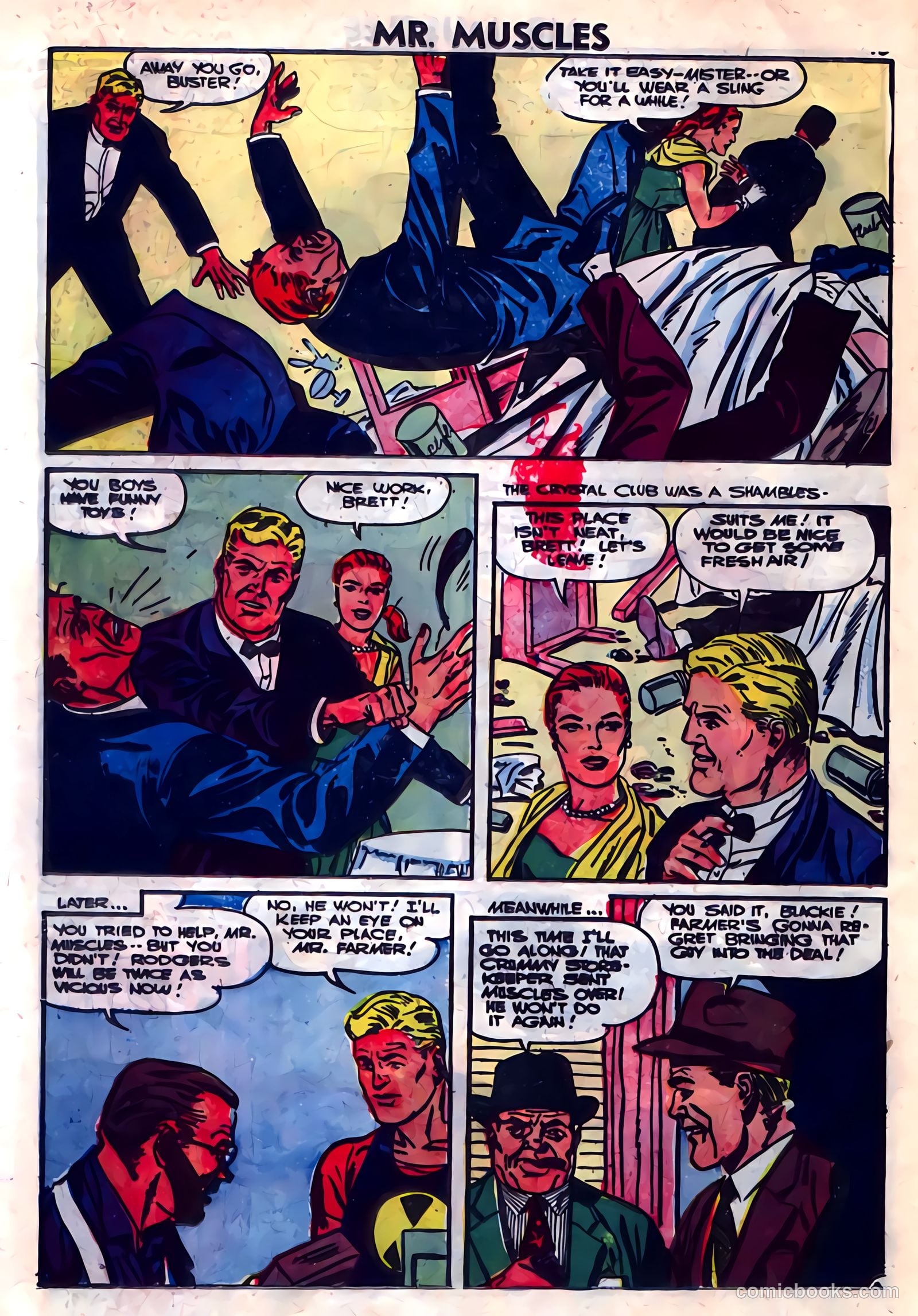 Mr. Muscles #23 (1956) — page 12 of 36