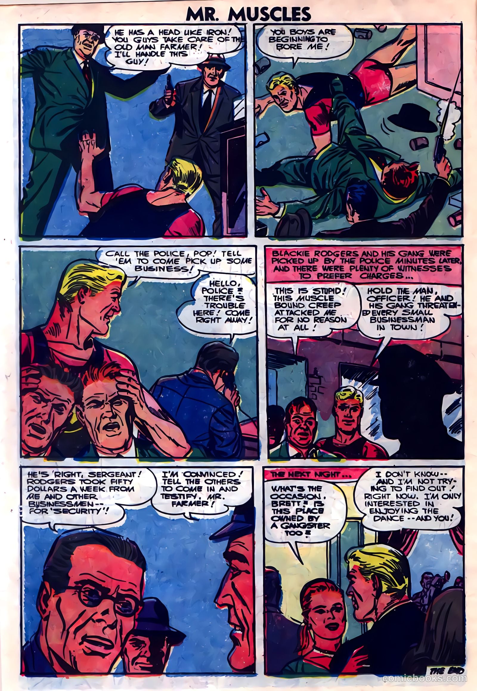 Mr. Muscles #23 (1956) — page 14 of 36