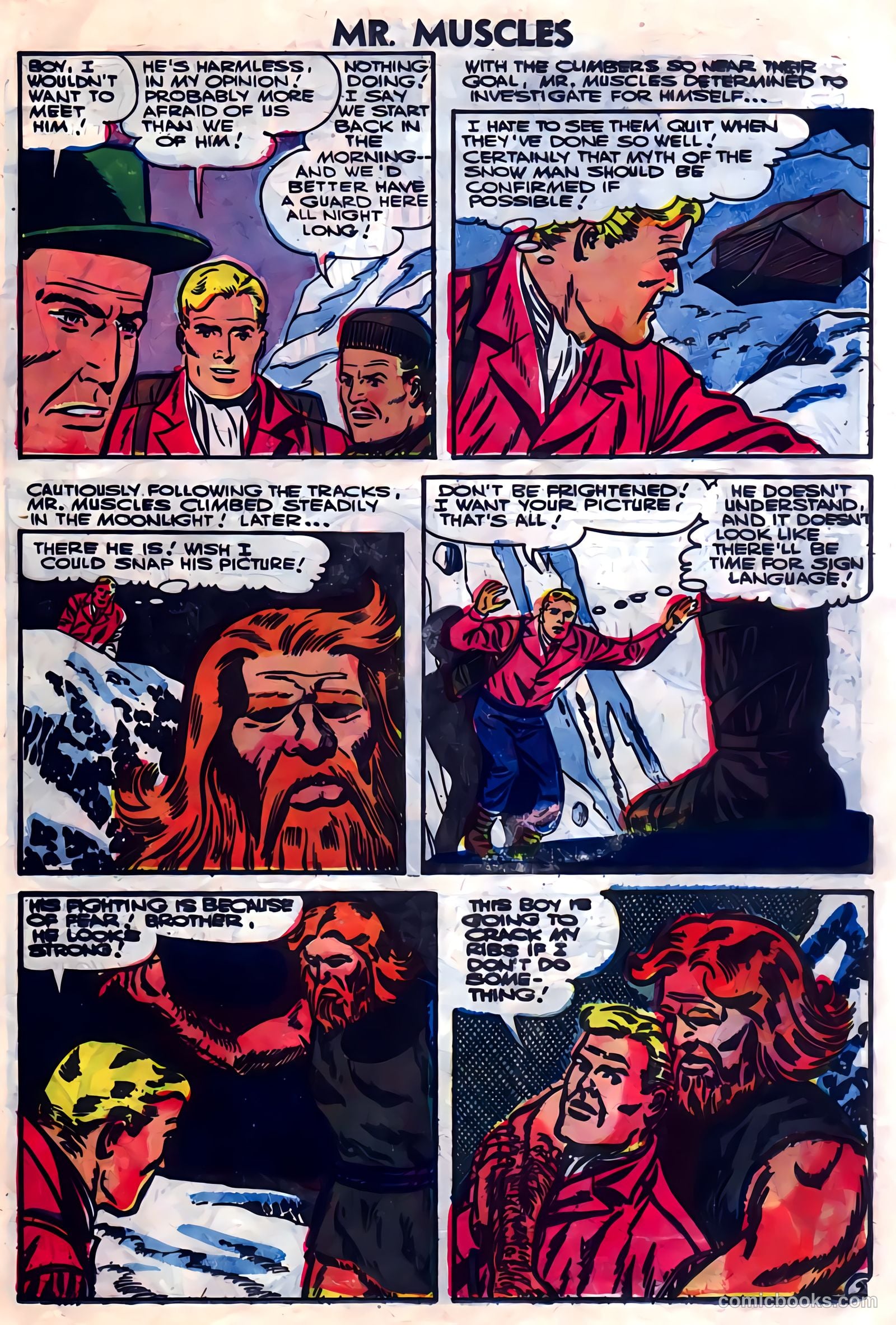 Mr. Muscles #23 (1956) — page 19 of 36