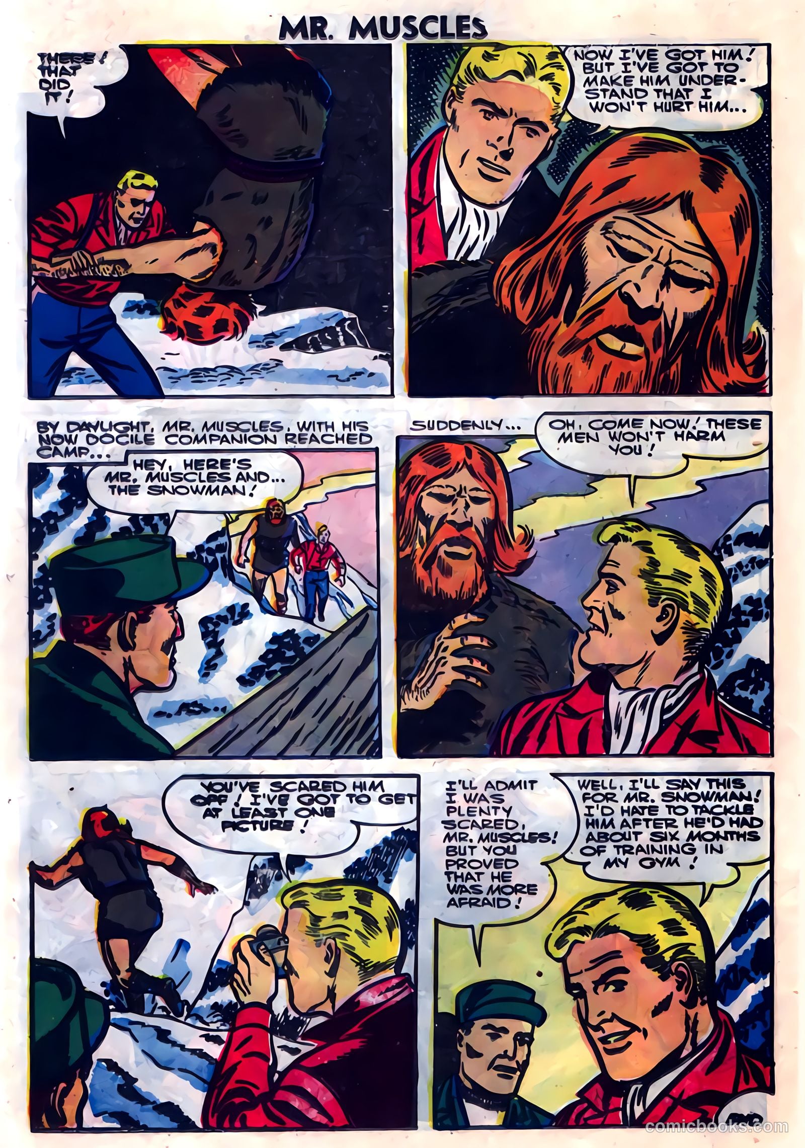 Mr. Muscles #23 (1956) — page 20 of 36