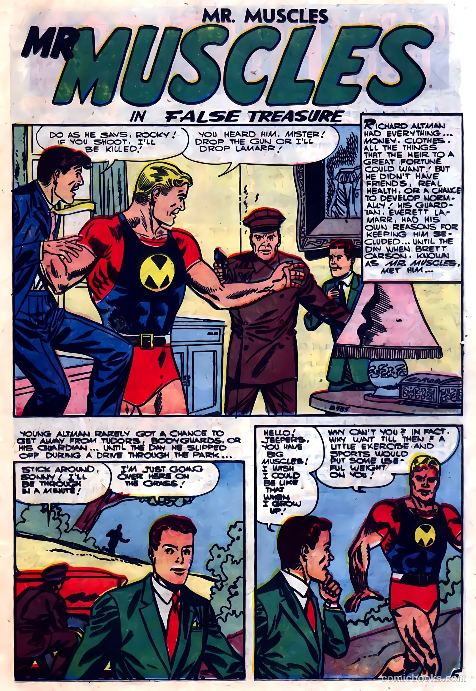 Mr. Muscles #23 (1956) — page 21 of 36
