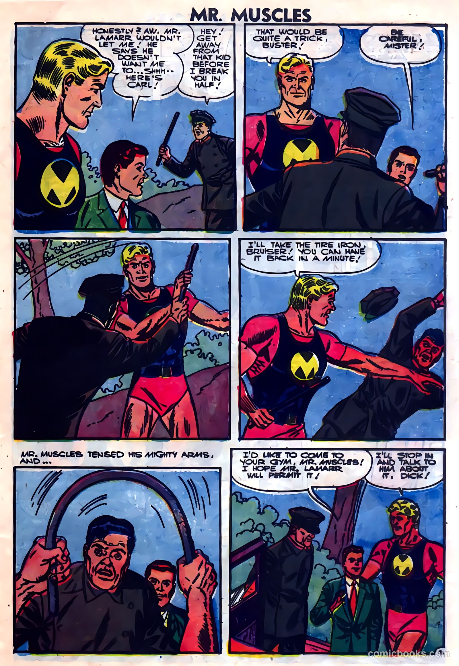 Mr. Muscles #23 (1956) — page 23 of 36