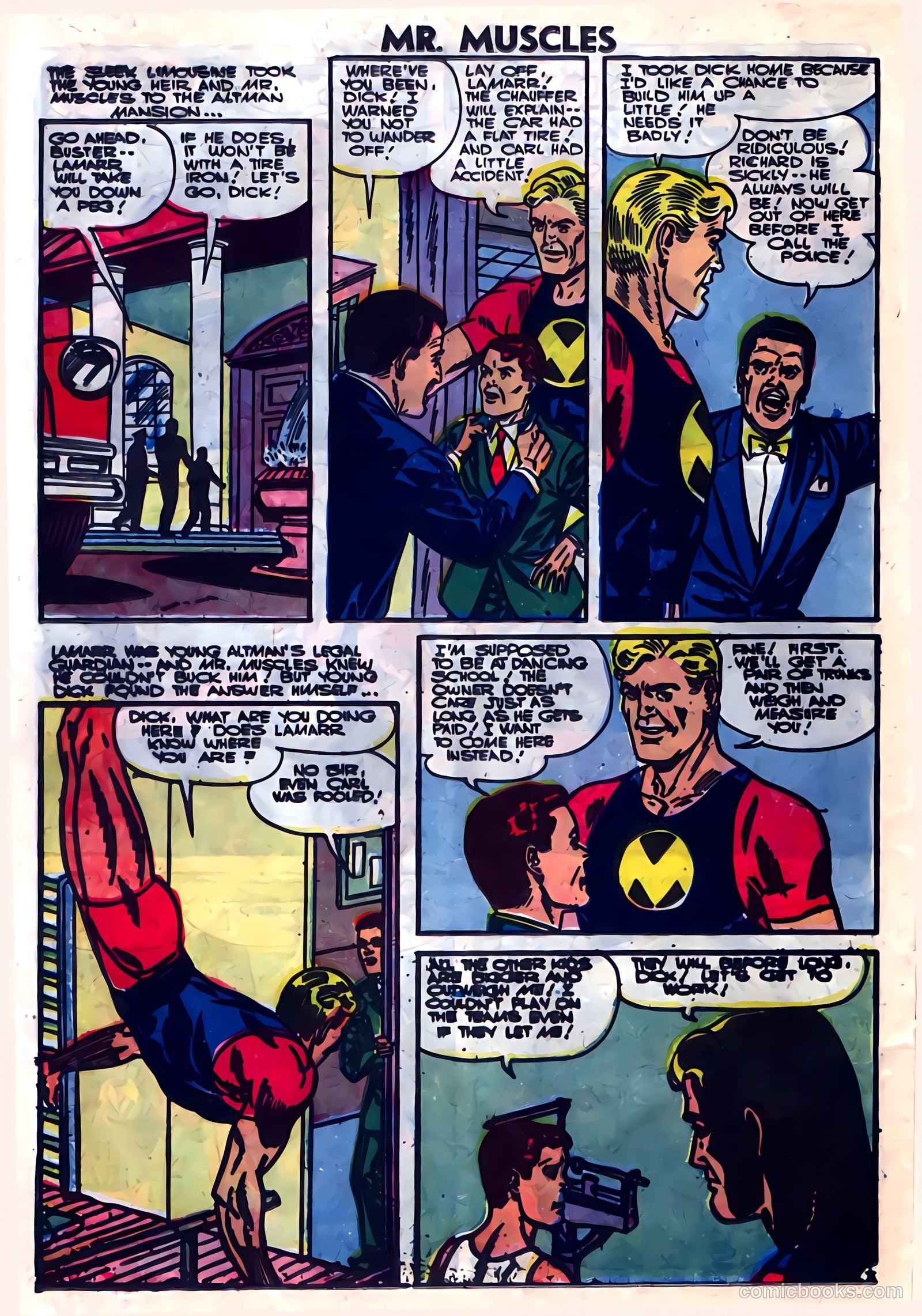 Mr. Muscles #23 (1956) — page 24 of 36