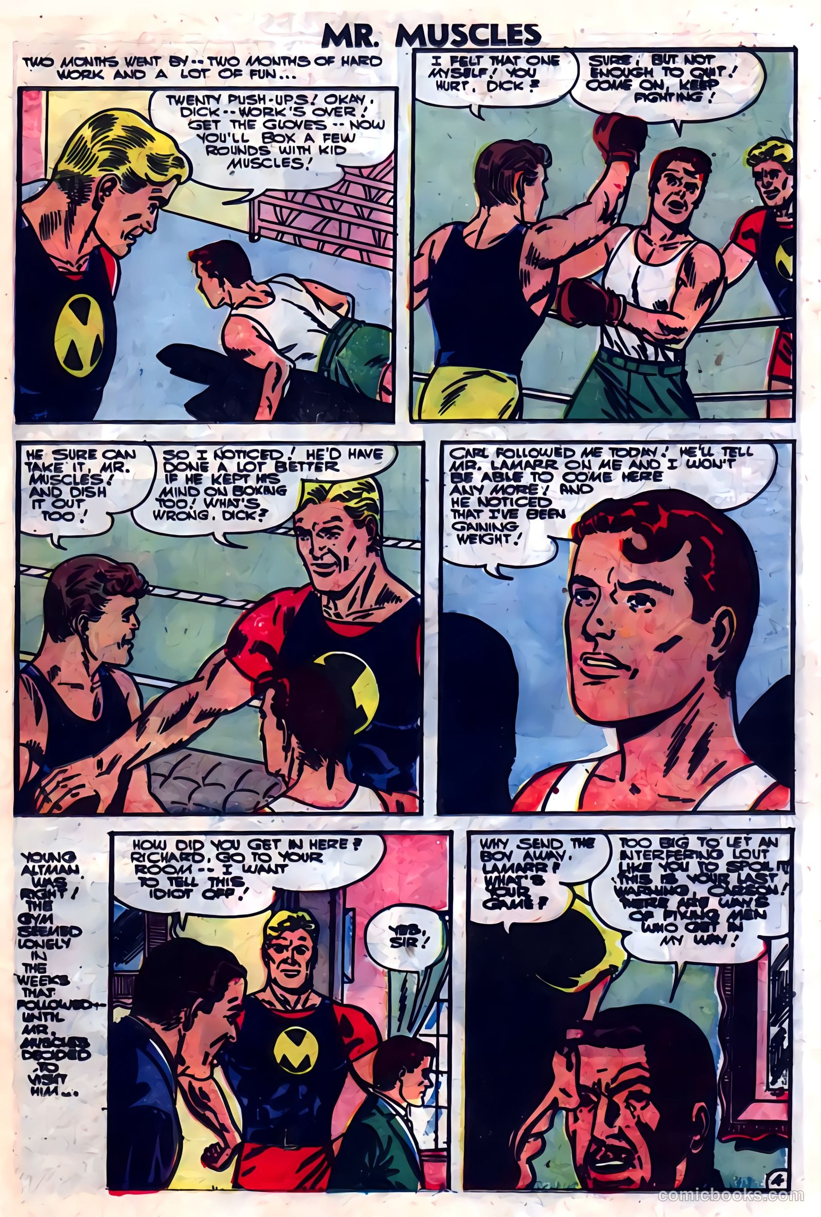 Mr. Muscles #23 (1956) — page 25 of 36