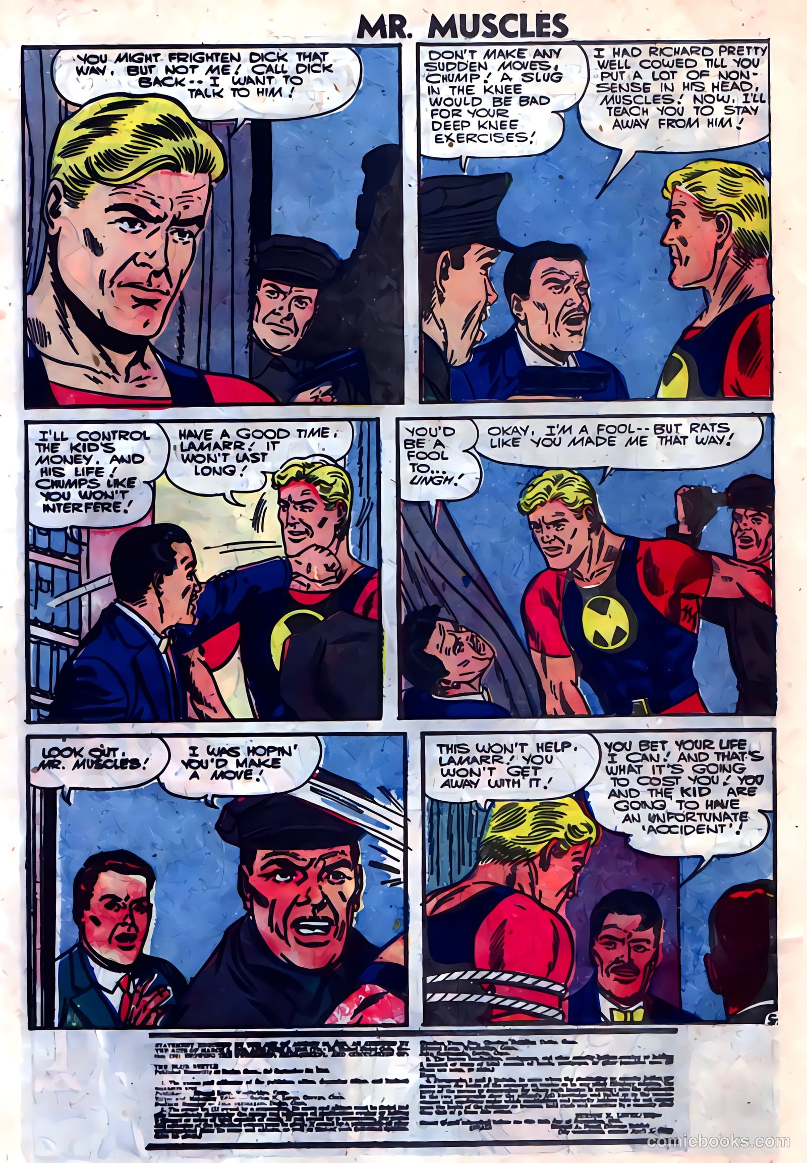 Mr. Muscles #23 (1956) — page 26 of 36