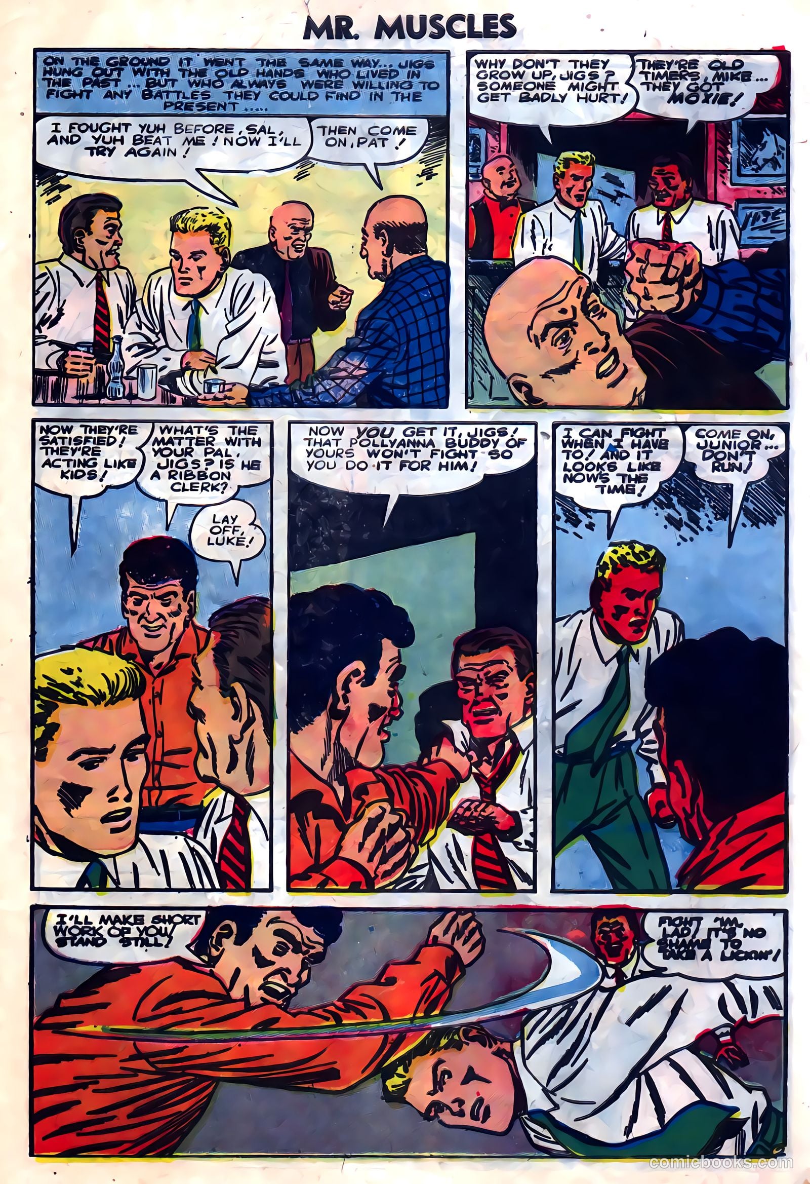 Mr. Muscles #23 (1956) — page 29 of 36
