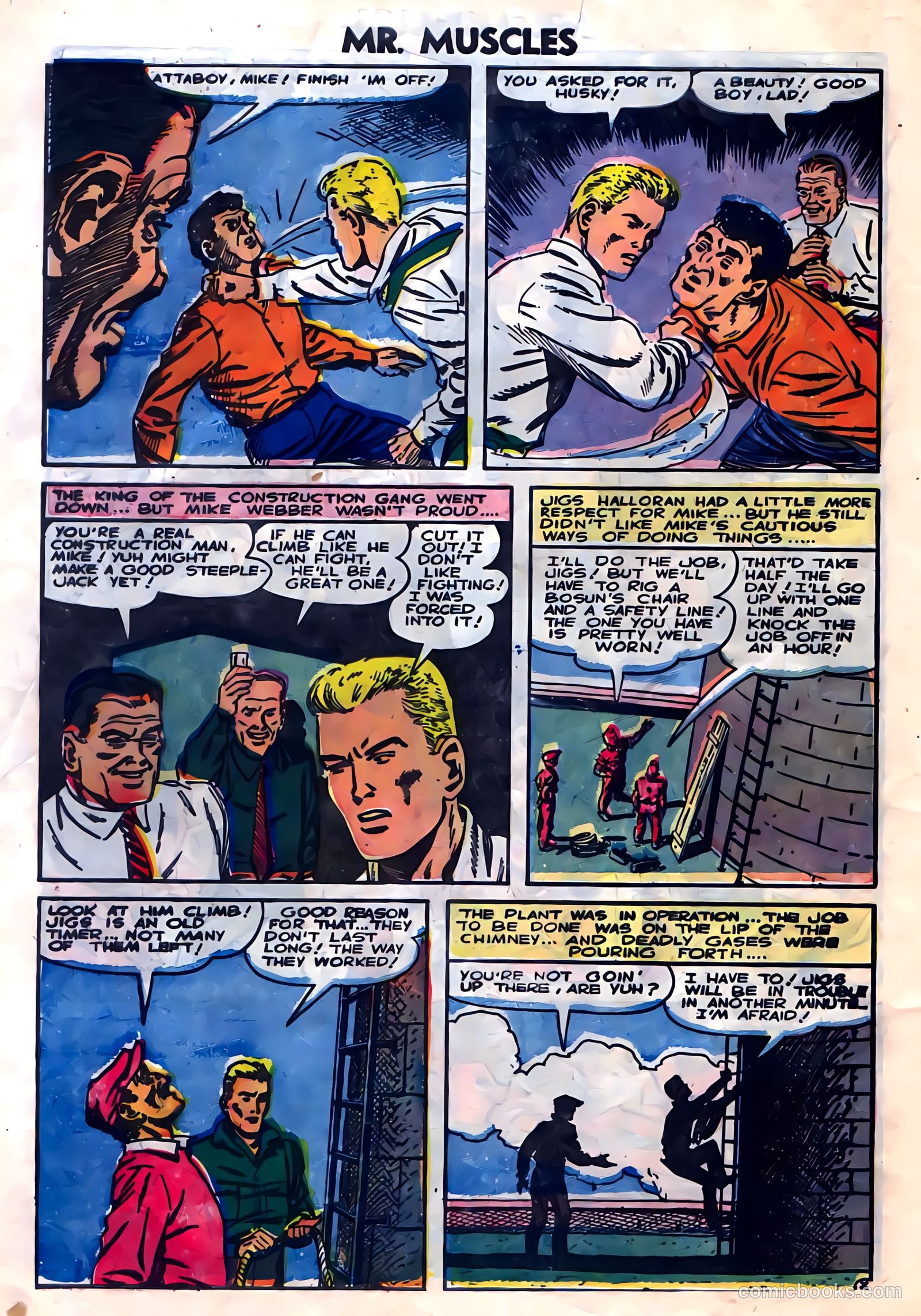Mr. Muscles #23 (1956) — page 30 of 36