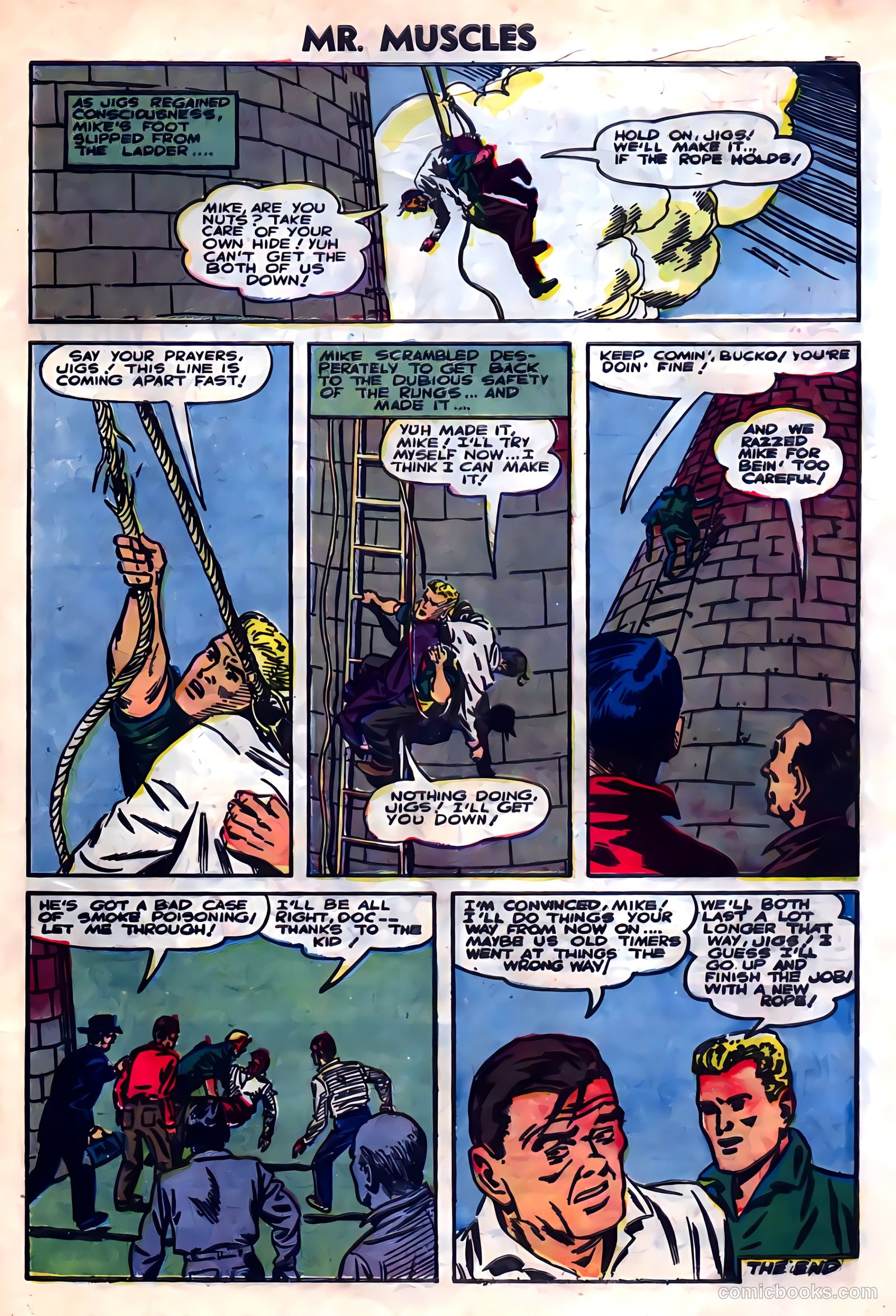 Mr. Muscles #23 (1956) — page 33 of 36