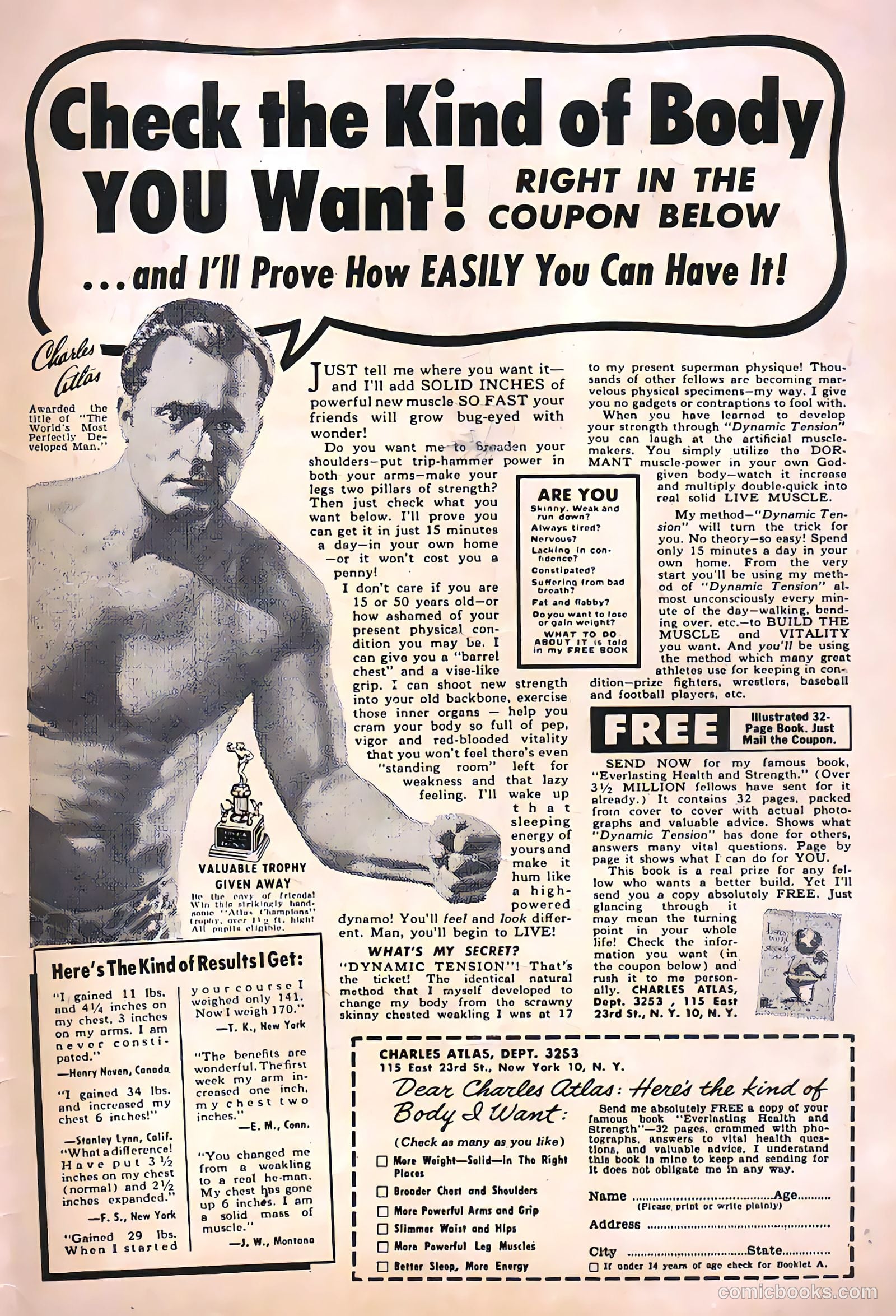 Mr. Muscles #23 (1956) — page 35 of 36