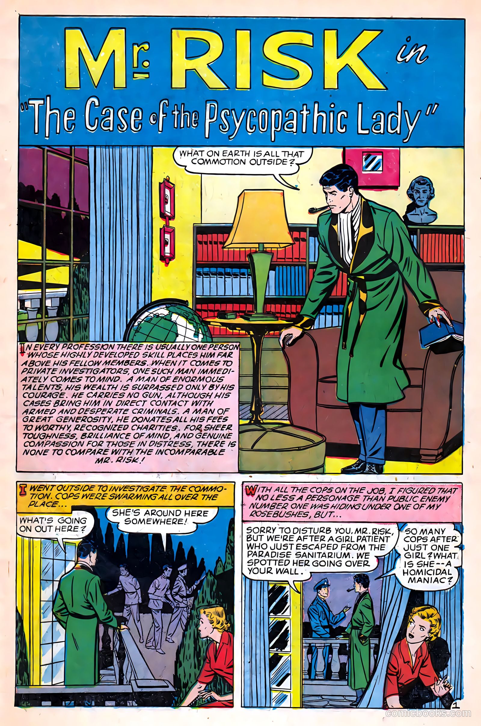 Mr. Risk #2 (1950) — page 3 of 36