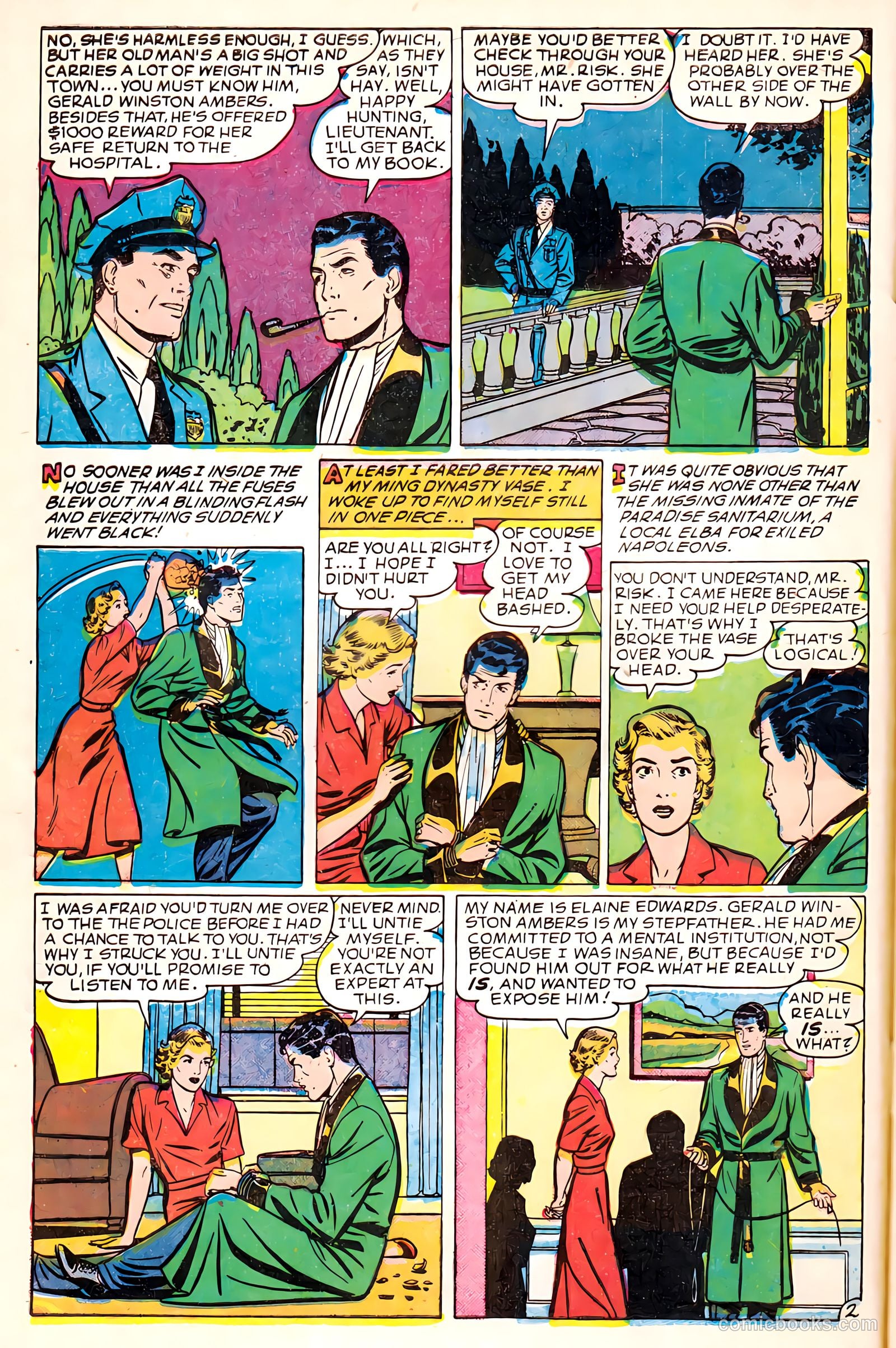 Mr. Risk #2 (1950) — page 4 of 36