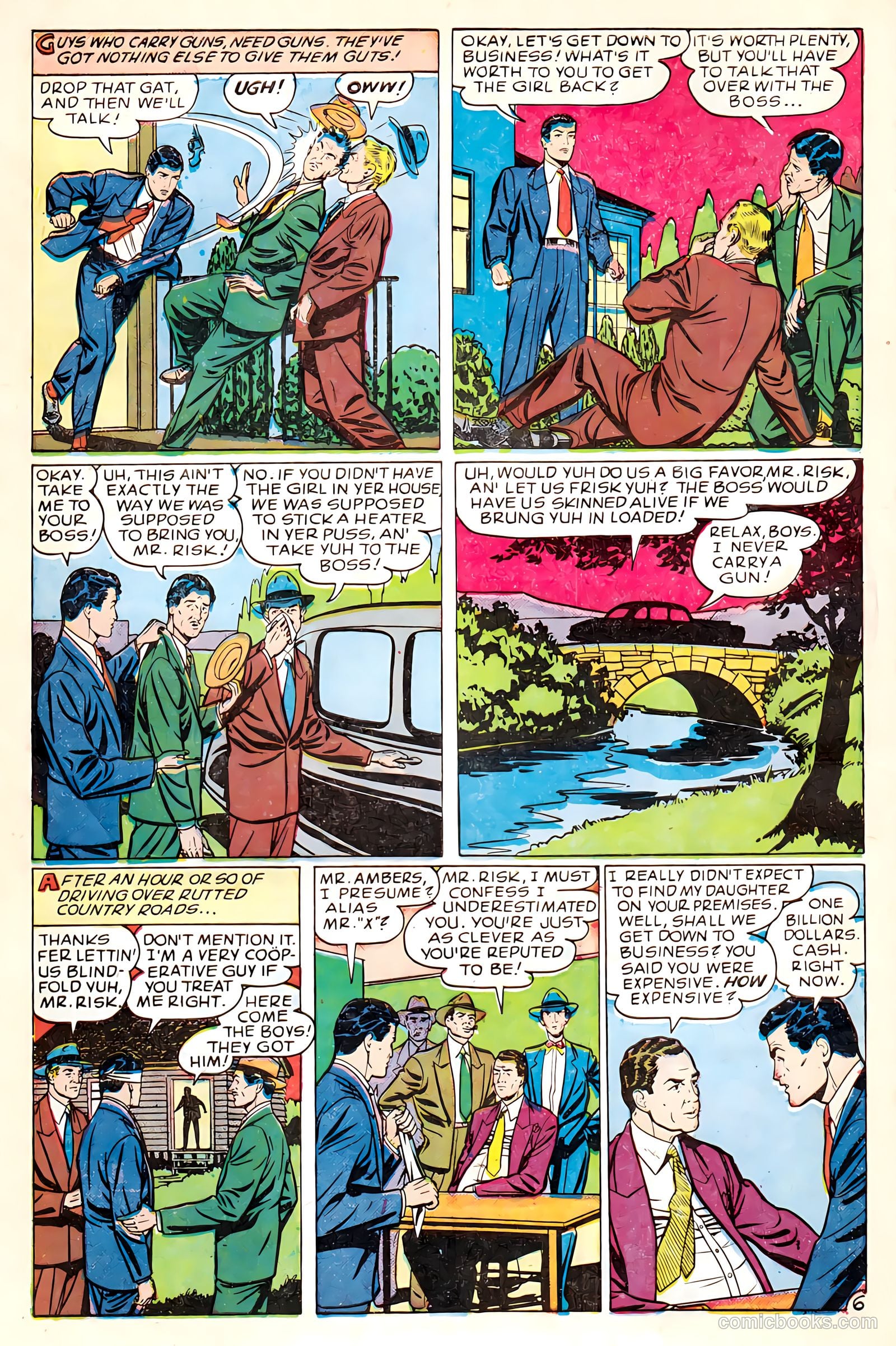 Mr. Risk #2 (1950) — page 8 of 36