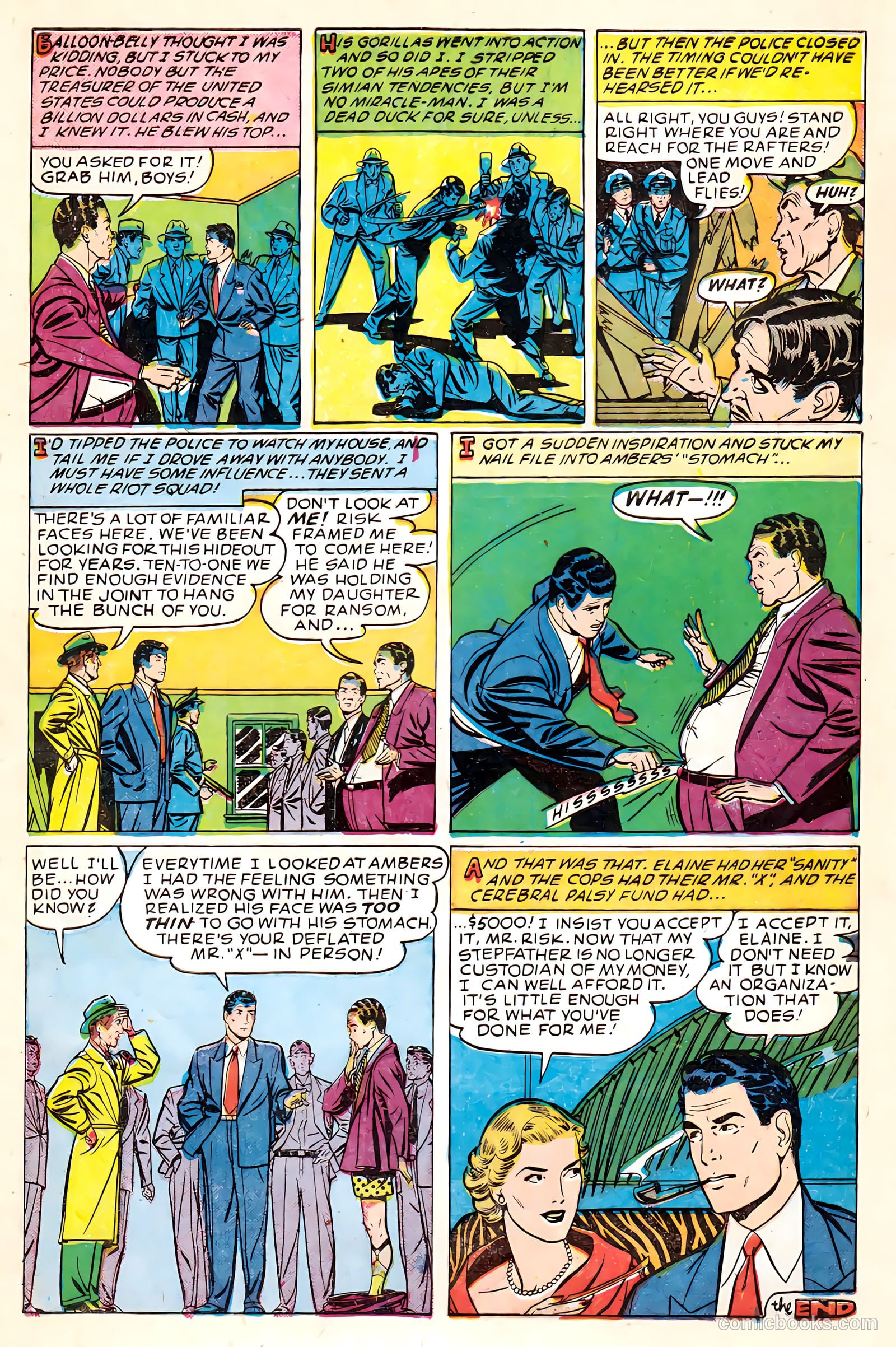 Mr. Risk #2 (1950) — page 9 of 36