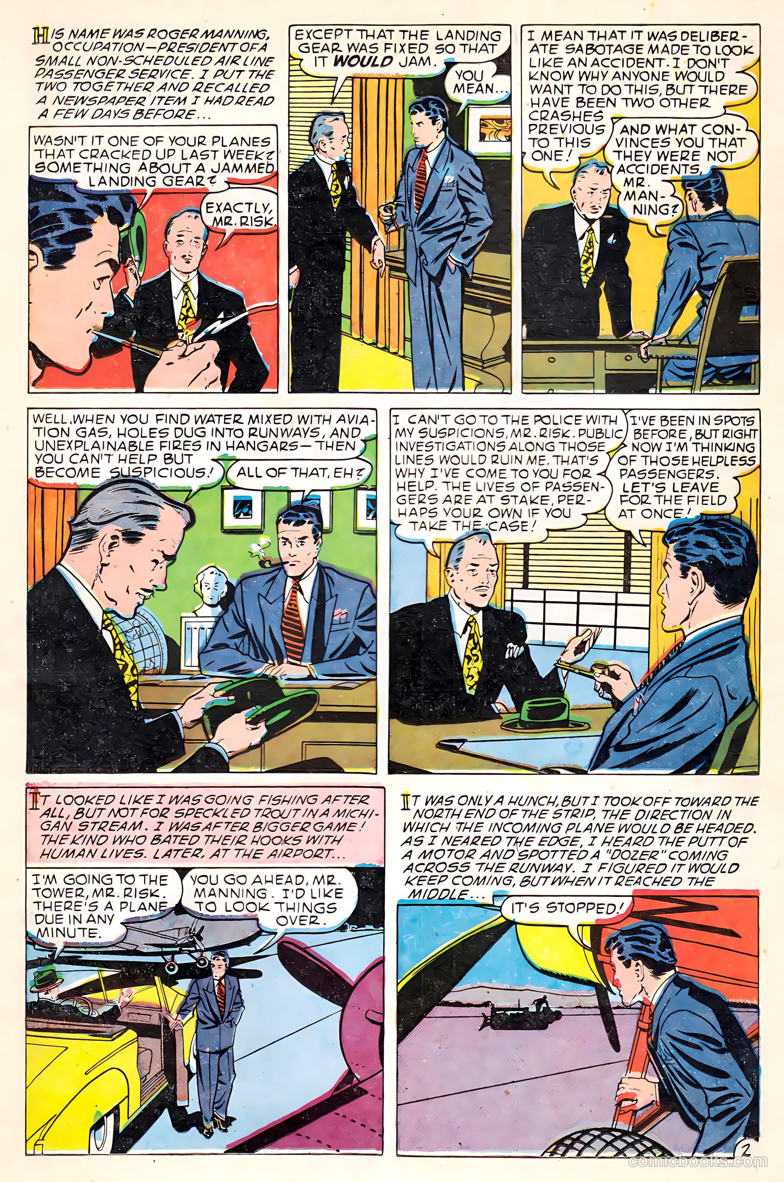 Mr. Risk #2 (1950) — page 11 of 36
