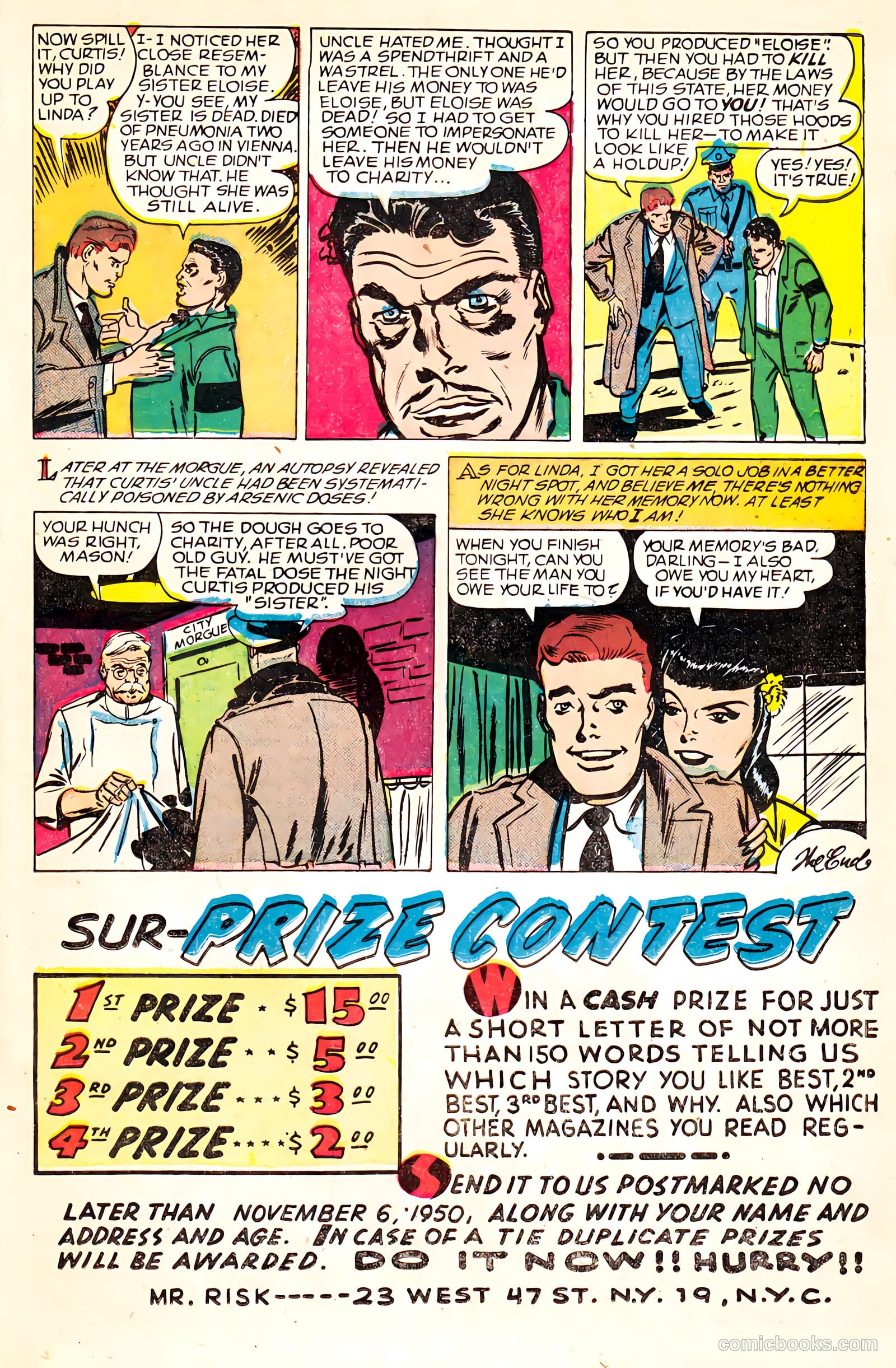Mr. Risk #2 (1950) — page 25 of 36
