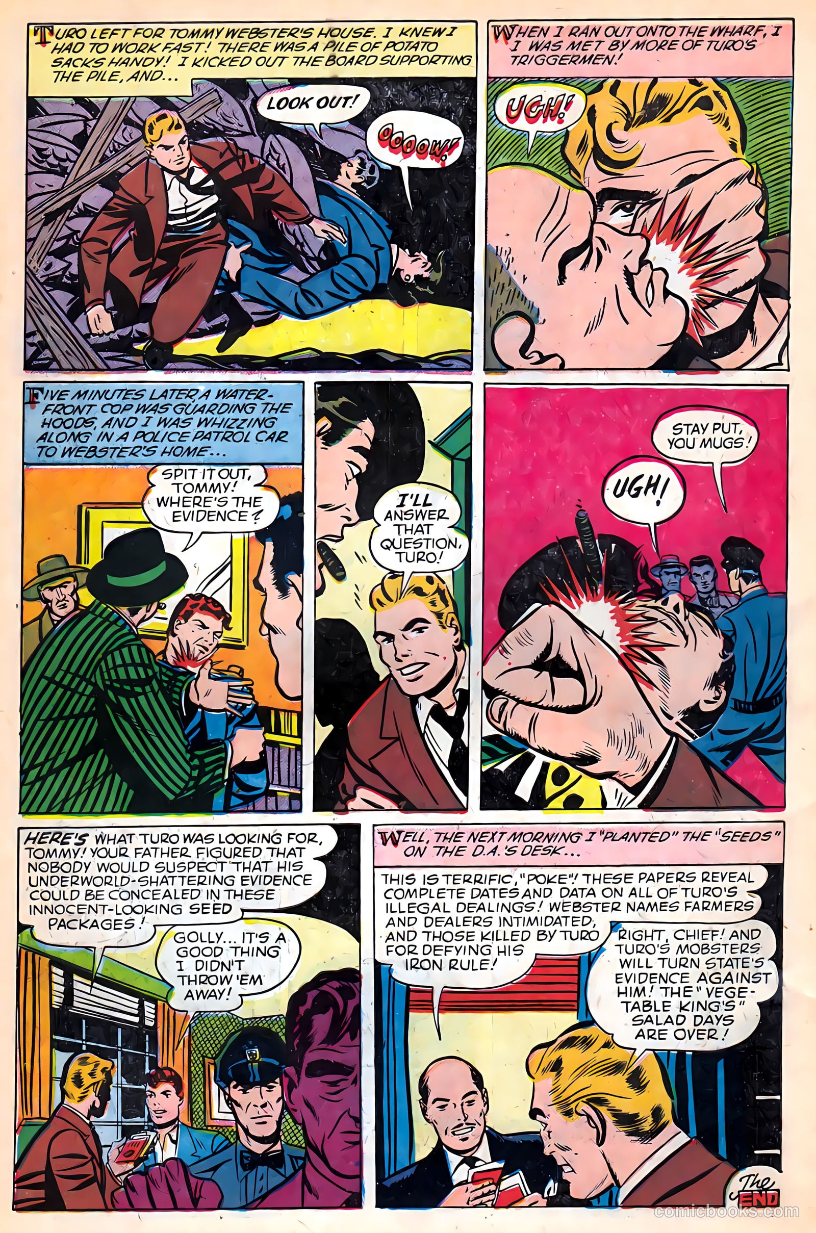 Mr. Risk #2 (1950) — page 34 of 36