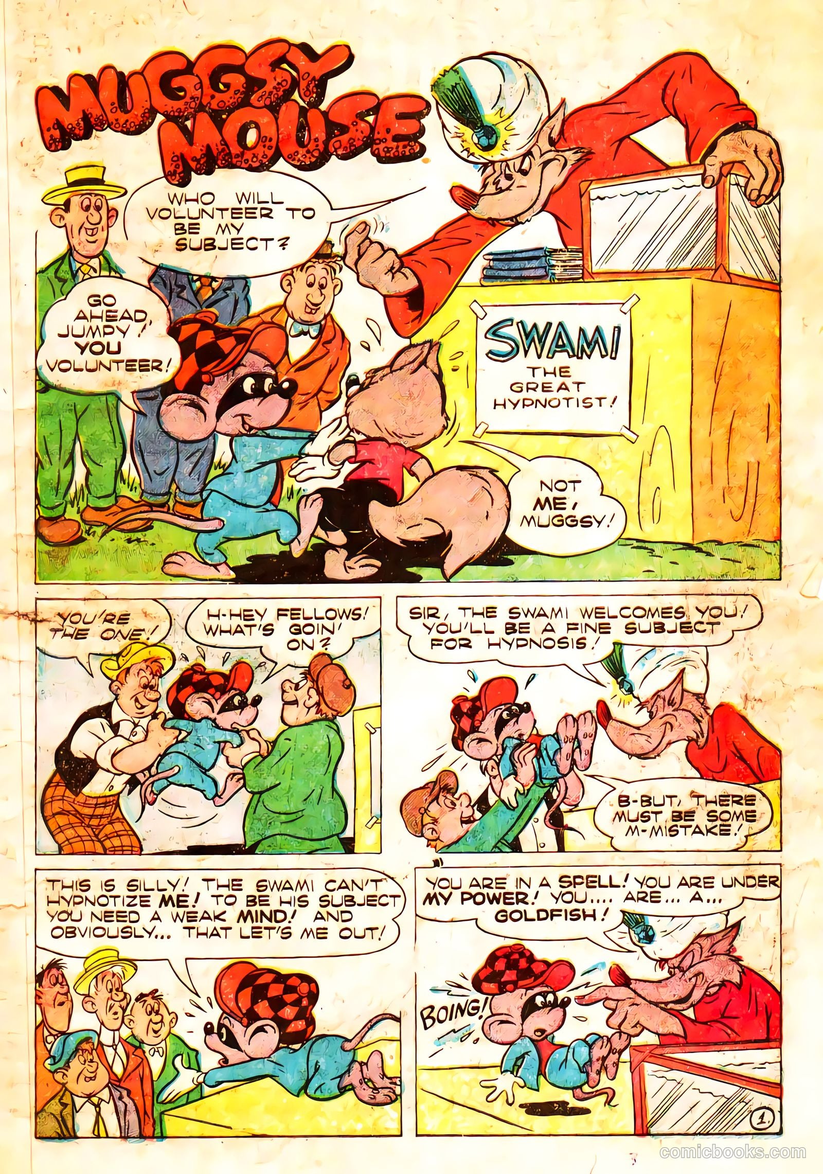 Muggsy Mouse #1 (1958) — page 3 of 36
