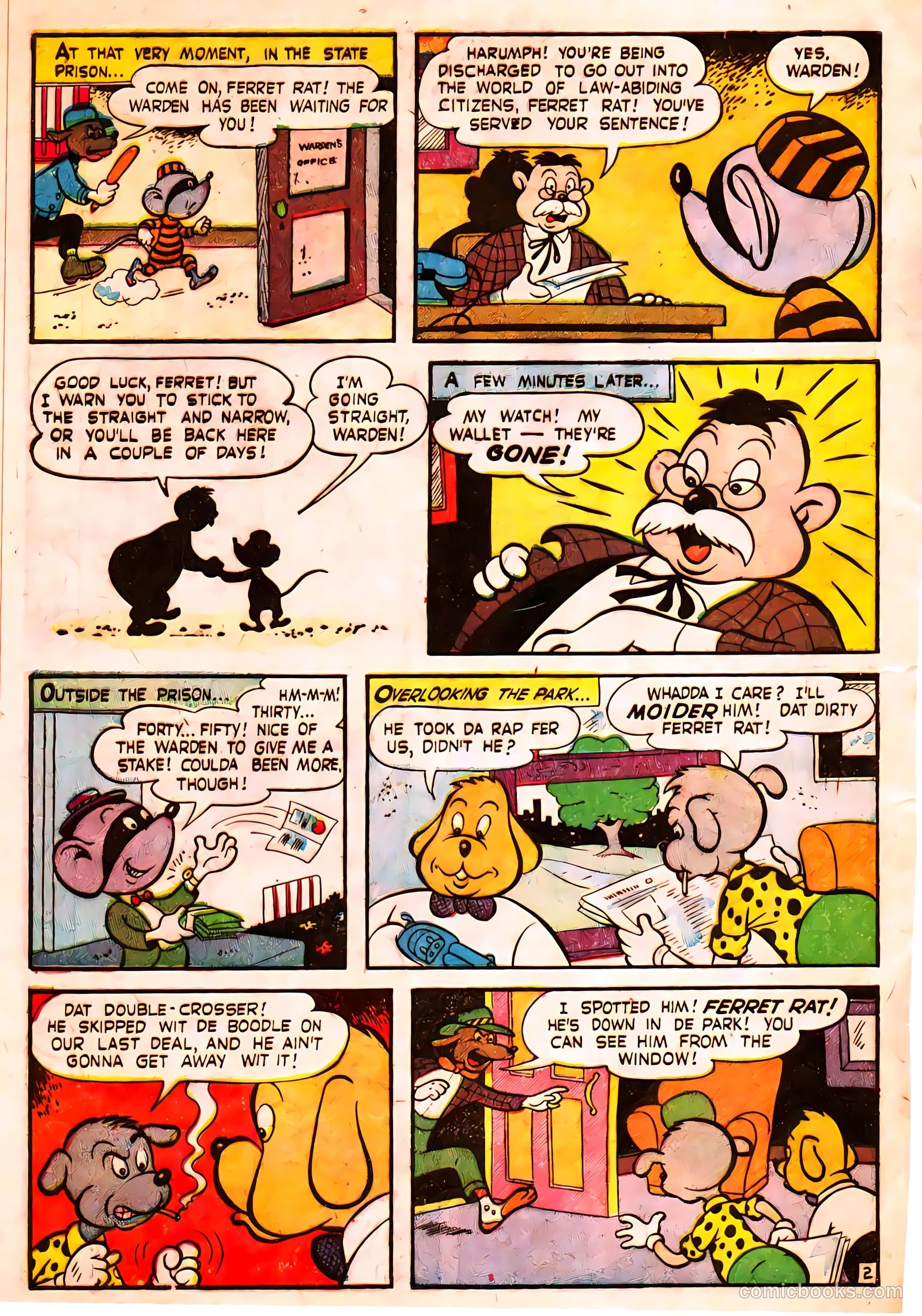 Muggsy Mouse #1 (1958) — page 28 of 36