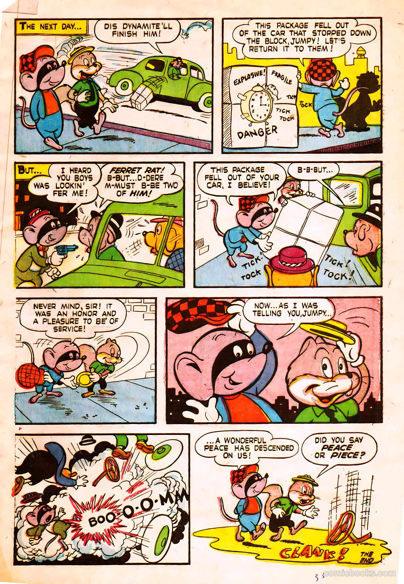 Muggsy Mouse #1 (1958) — page 33 of 36
