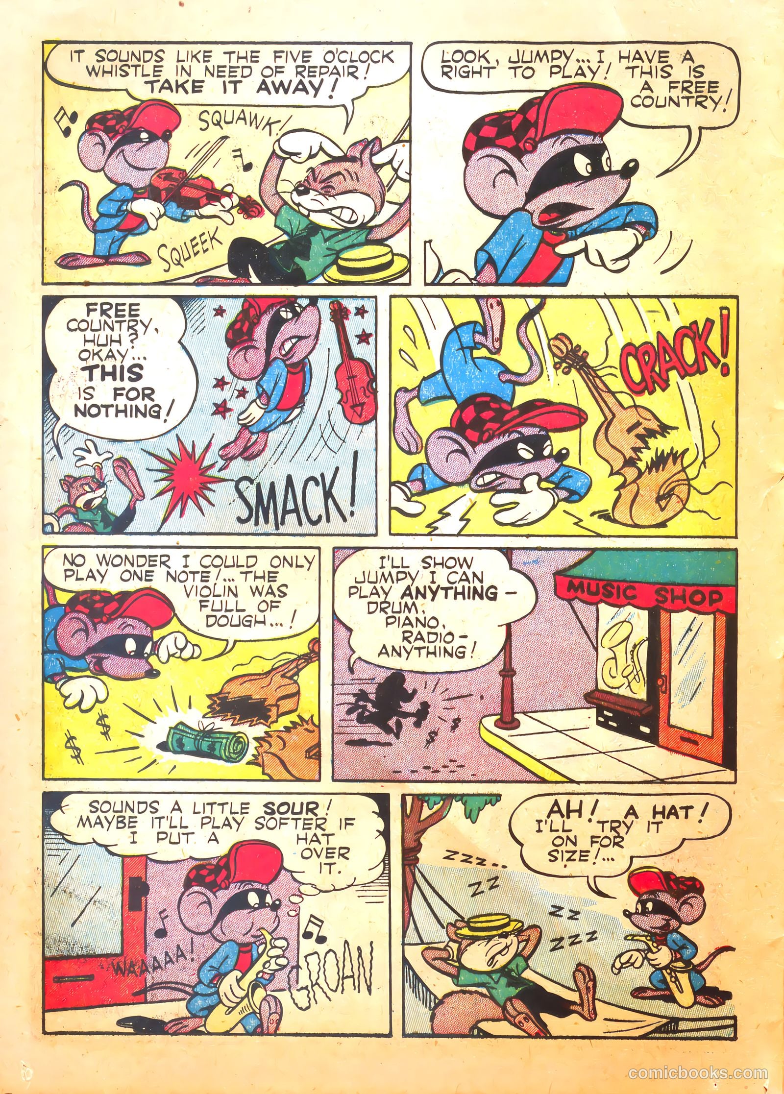 Muggsy Mouse #1 (1951) — page 12 of 36