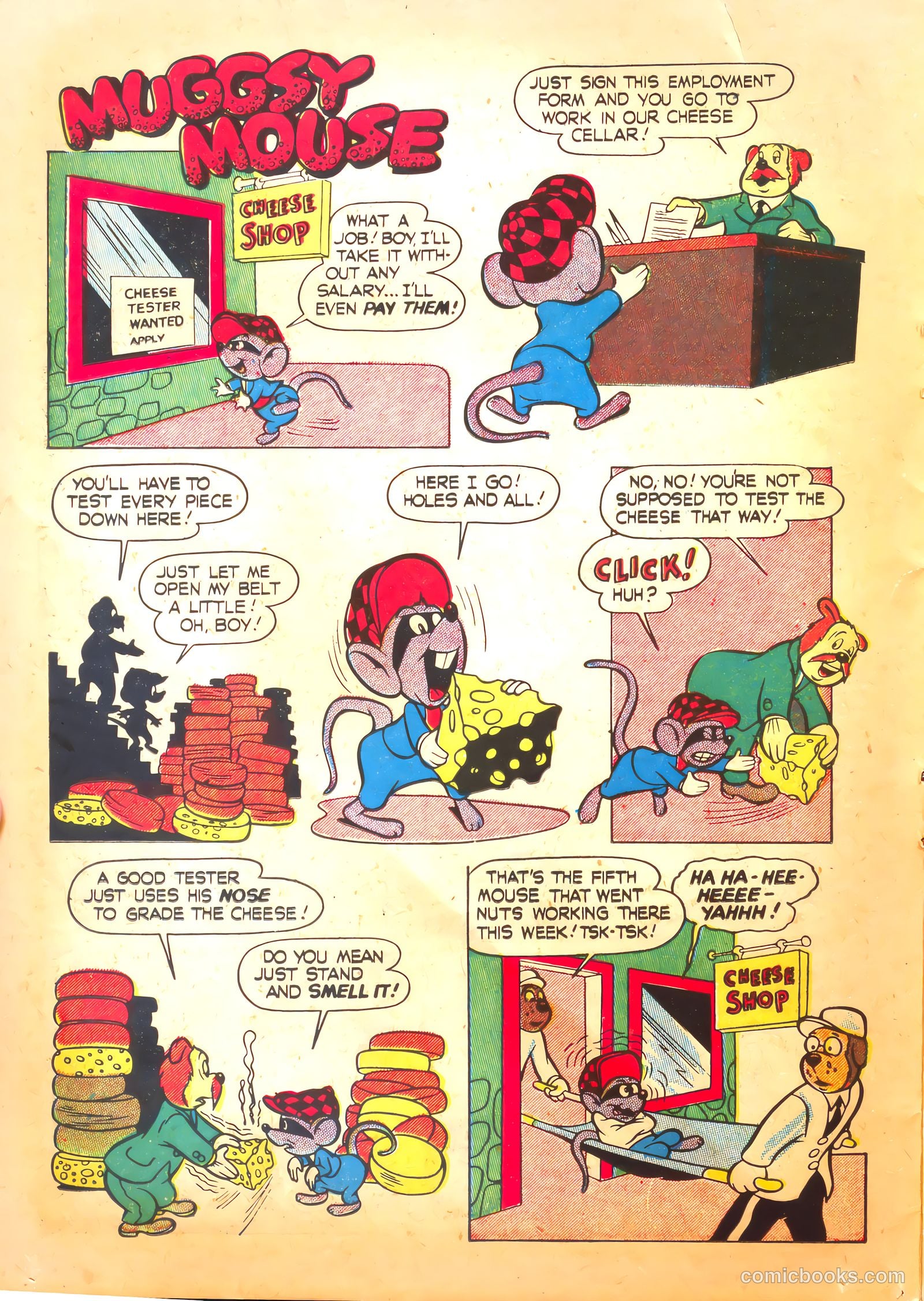 Muggsy Mouse #1 (1951) — page 16 of 36