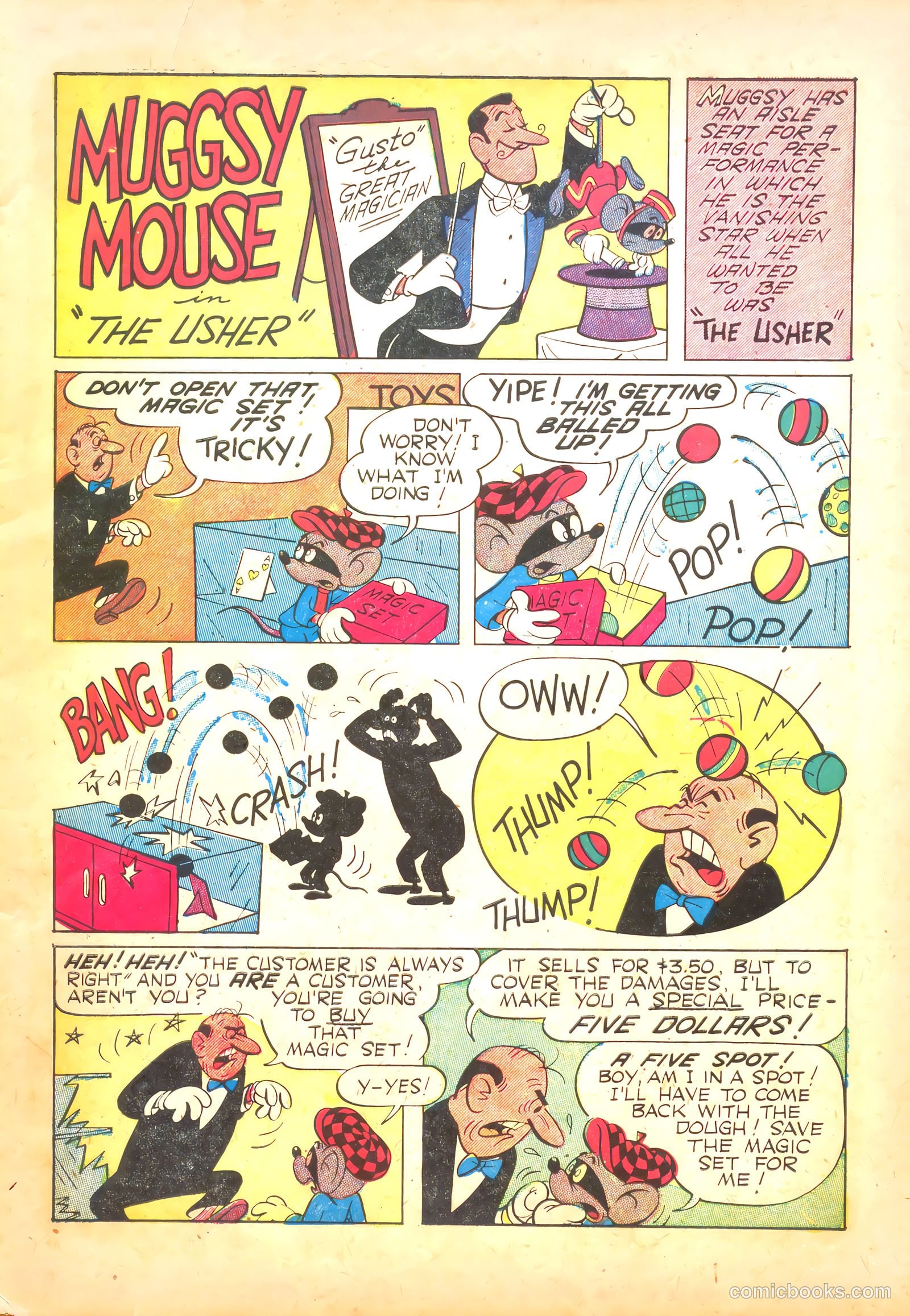 Muggsy Mouse #2 (1951) — page 3 of 36