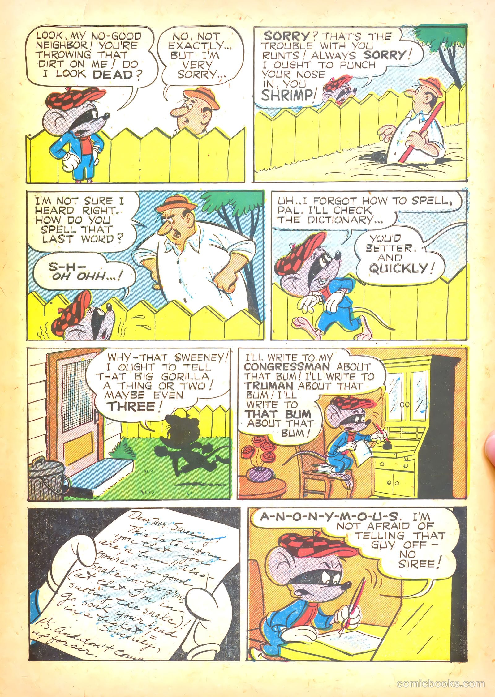 Muggsy Mouse #2 (1951) — page 29 of 36