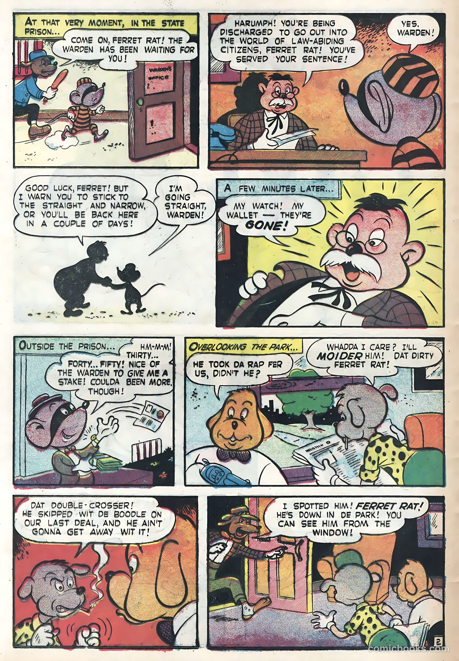 Muggsy Mouse #3 (1951) — page 28 of 36