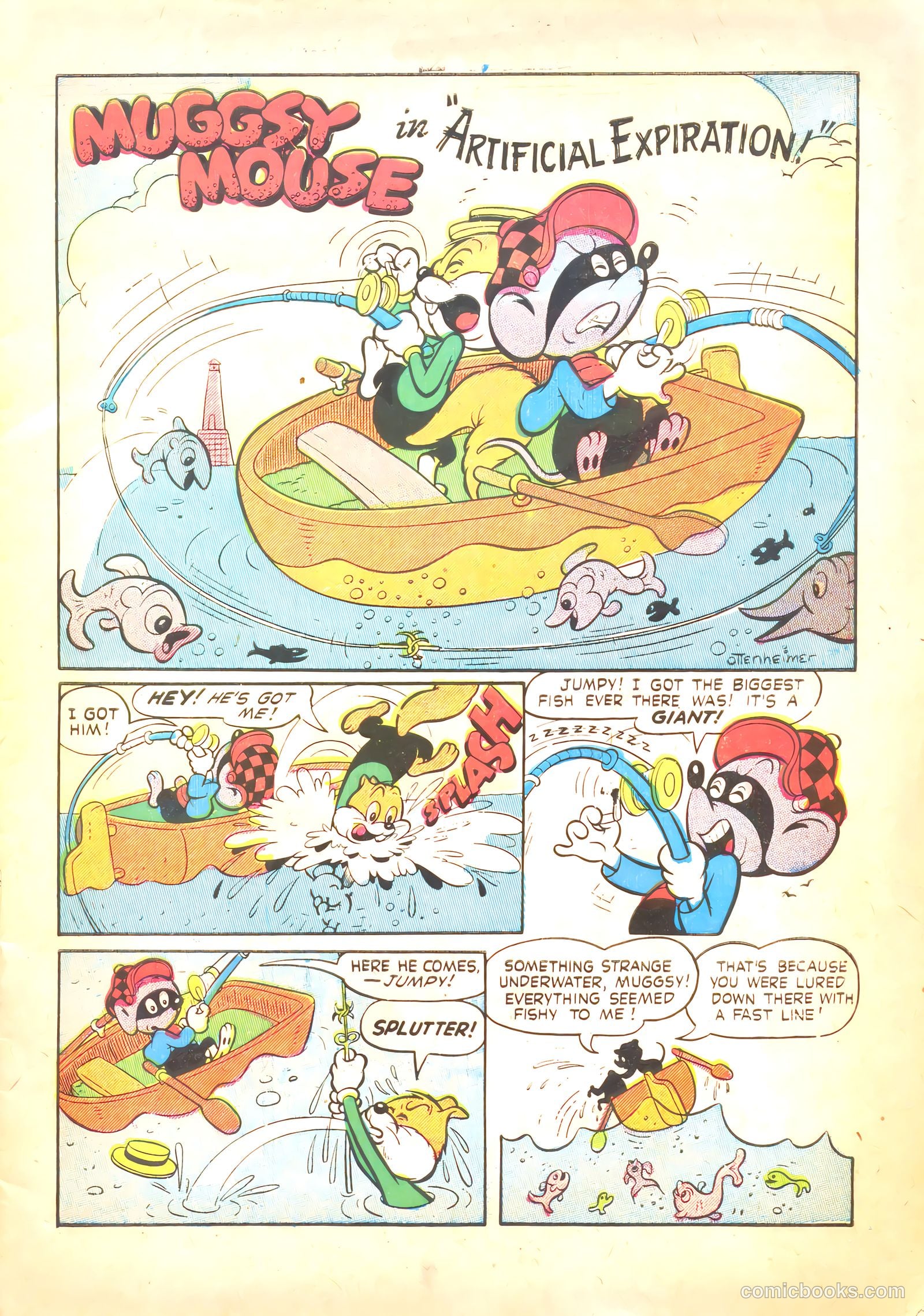 Muggsy Mouse #4 (1953) — page 3 of 36