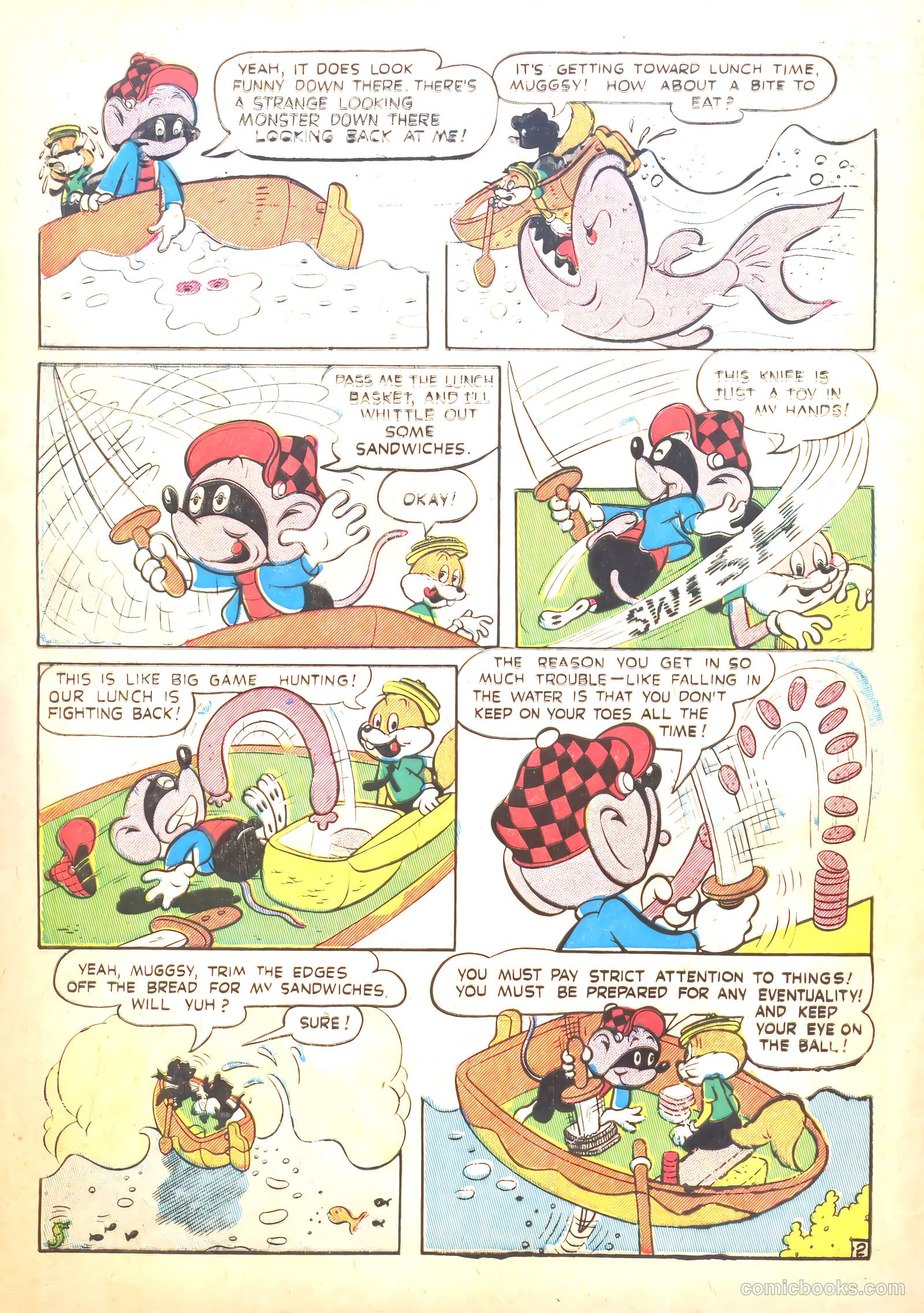 Muggsy Mouse #4 (1953) — page 4 of 36