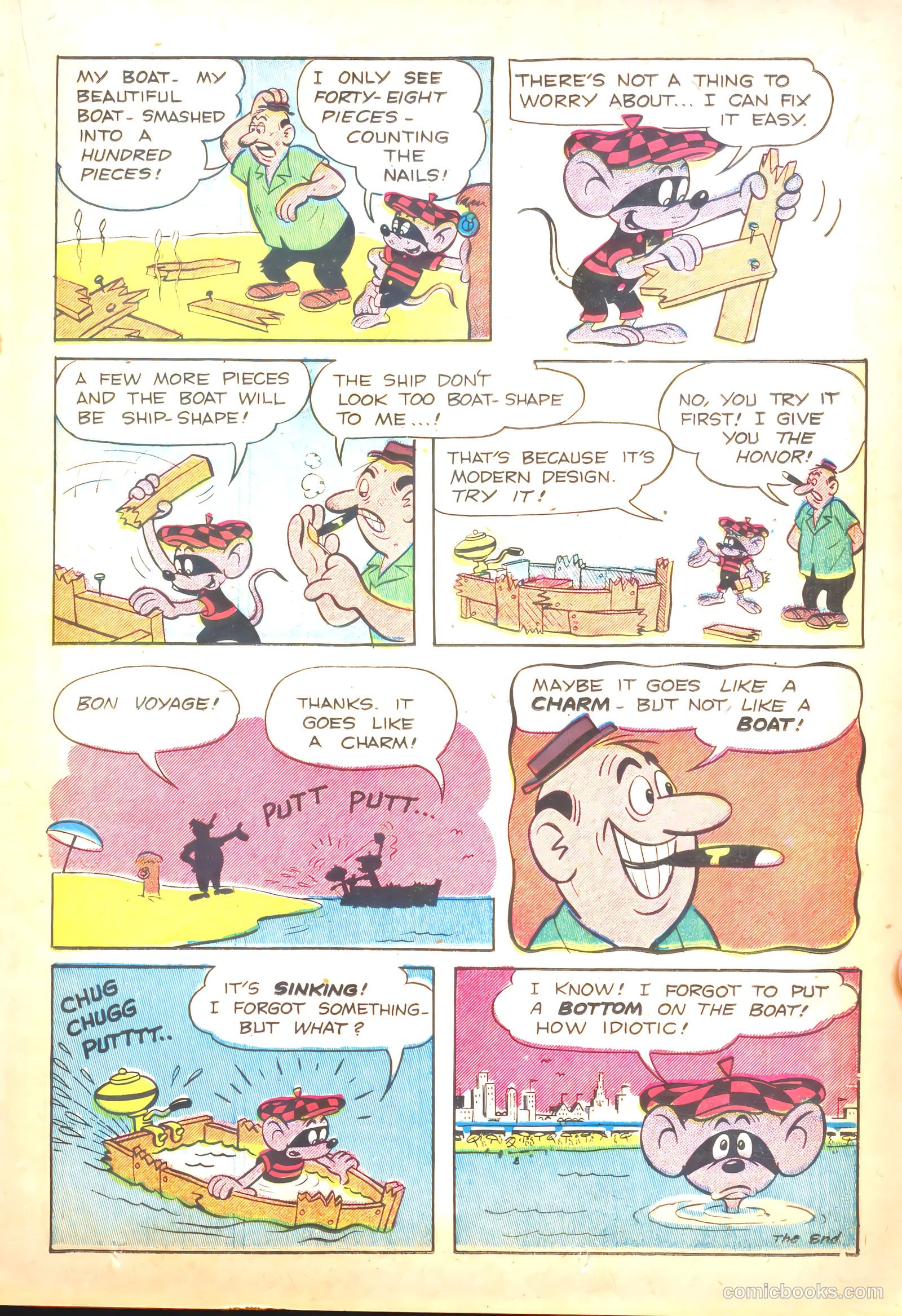 Muggsy Mouse #4 (1953) — page 21 of 36