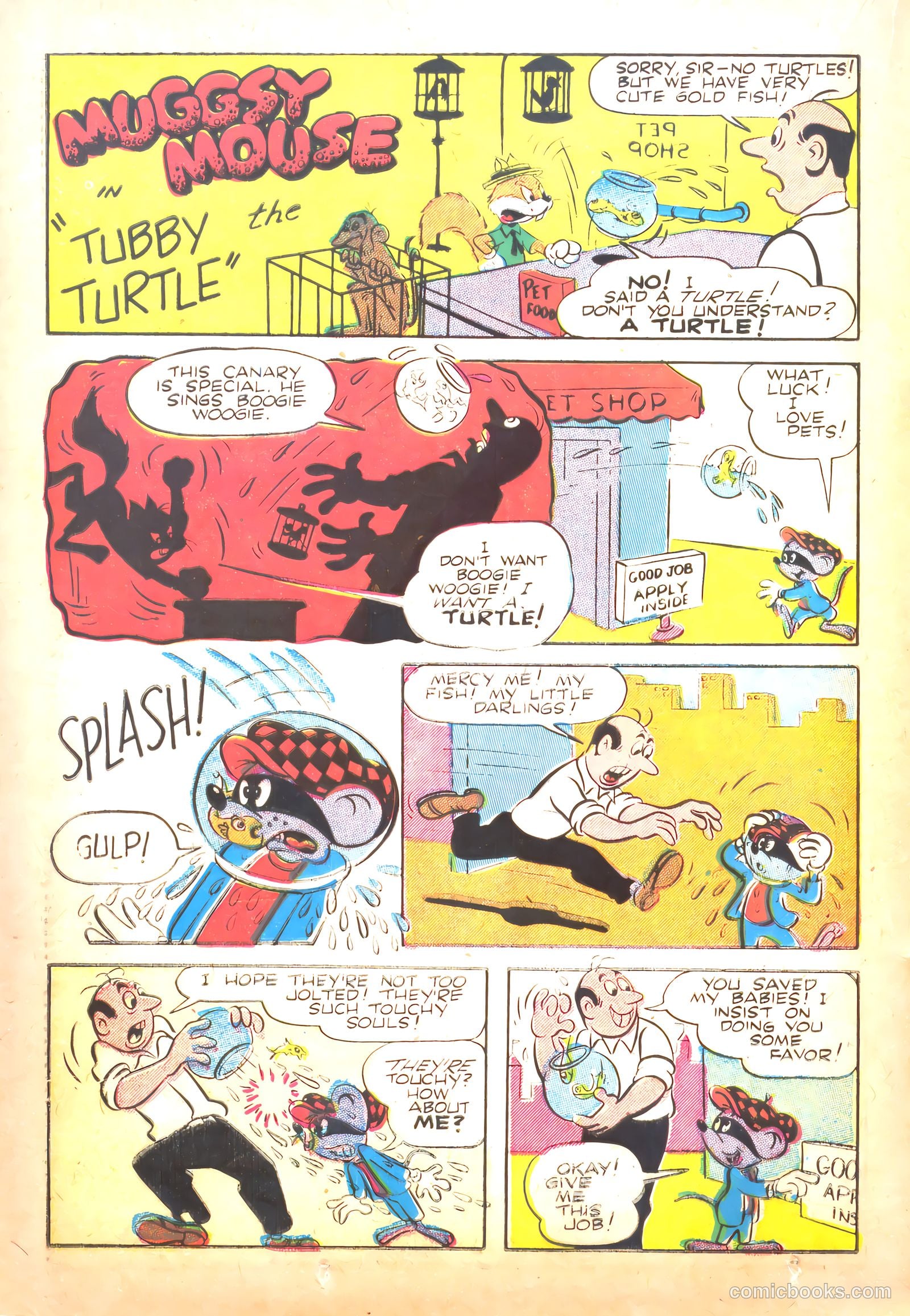 Muggsy Mouse #4 (1953) — page 22 of 36