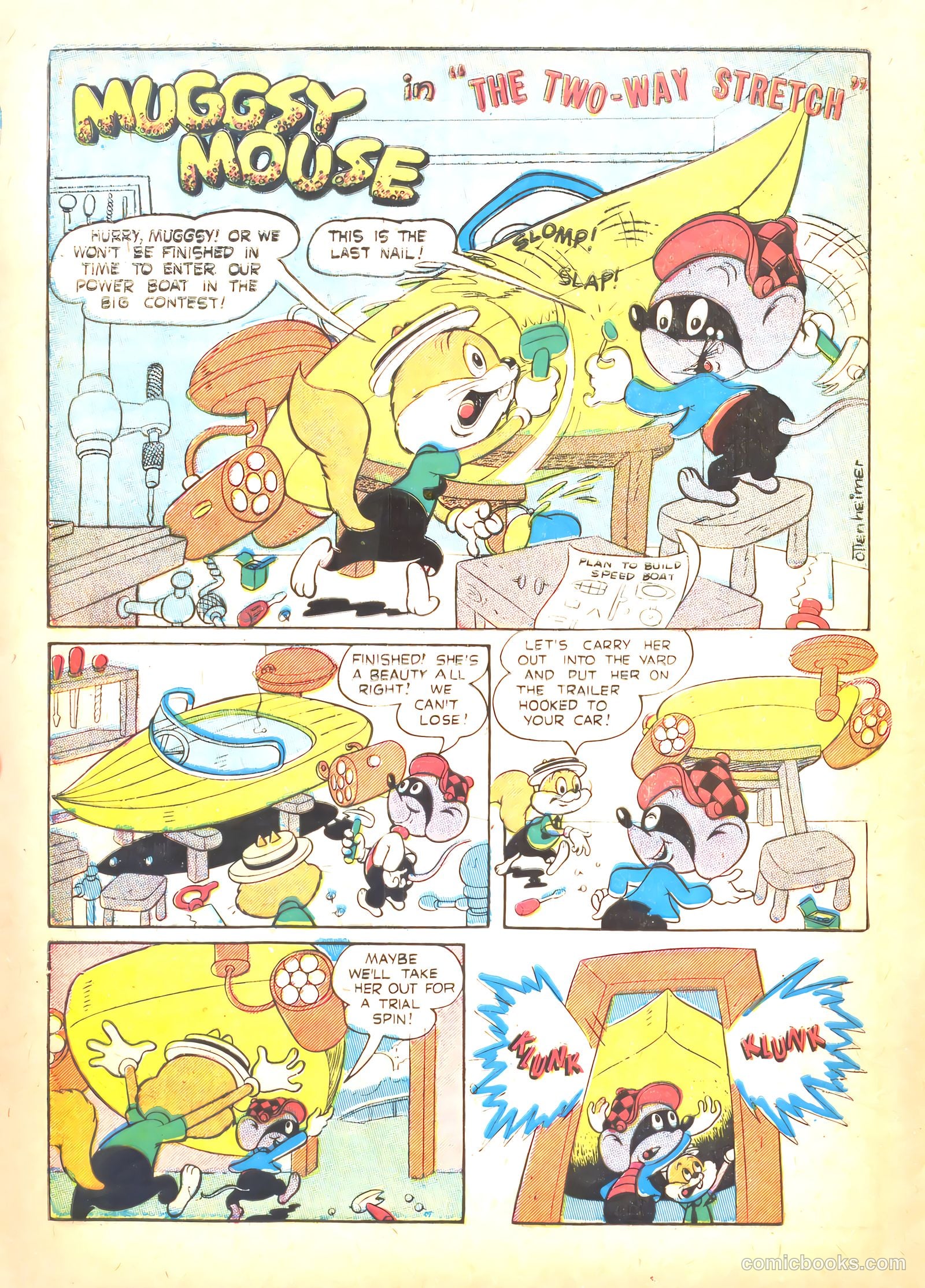 Muggsy Mouse #4 (1953) — page 28 of 36
