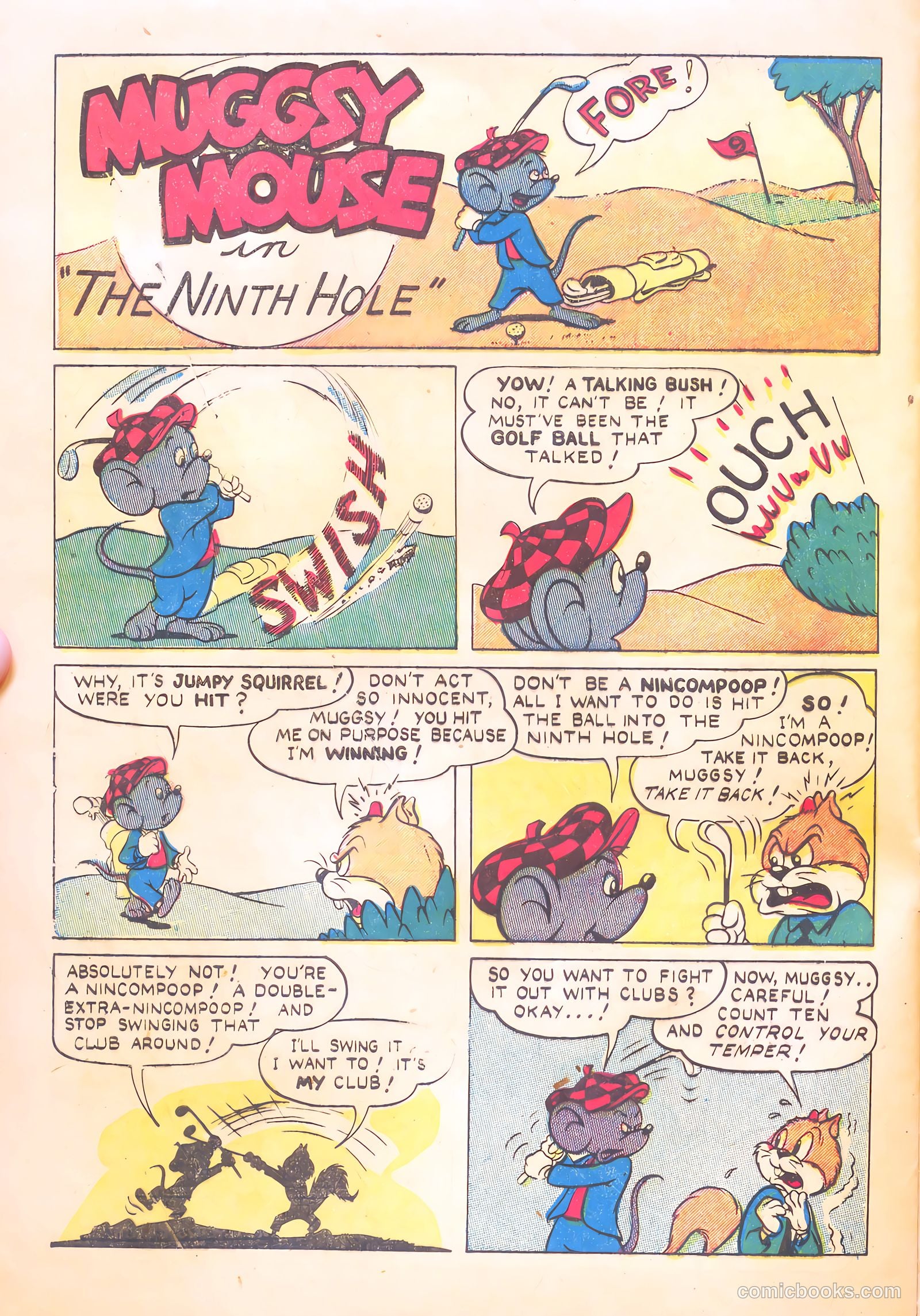 Muggsy Mouse #5 (1953) — page 28 of 36