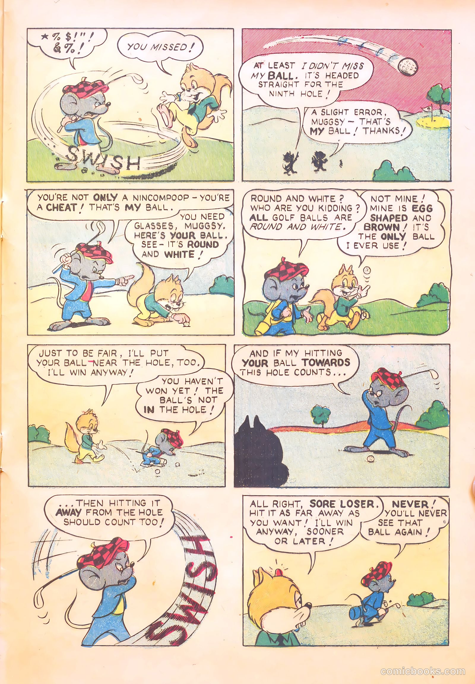 Muggsy Mouse #5 (1953) — page 29 of 36