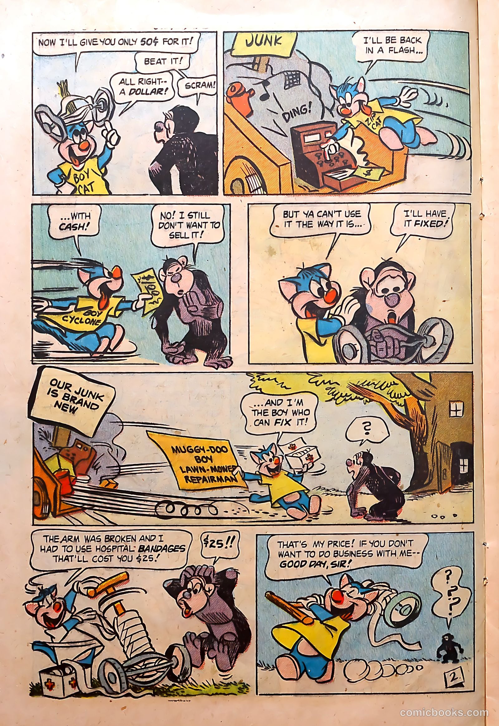 Muggy-Doo Boy Cat #1 (1953) — page 14 of 36