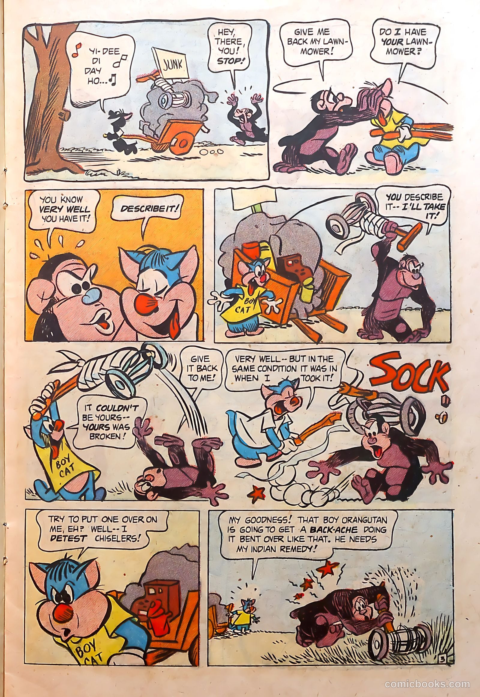Muggy-Doo Boy Cat #1 (1953) — page 15 of 36