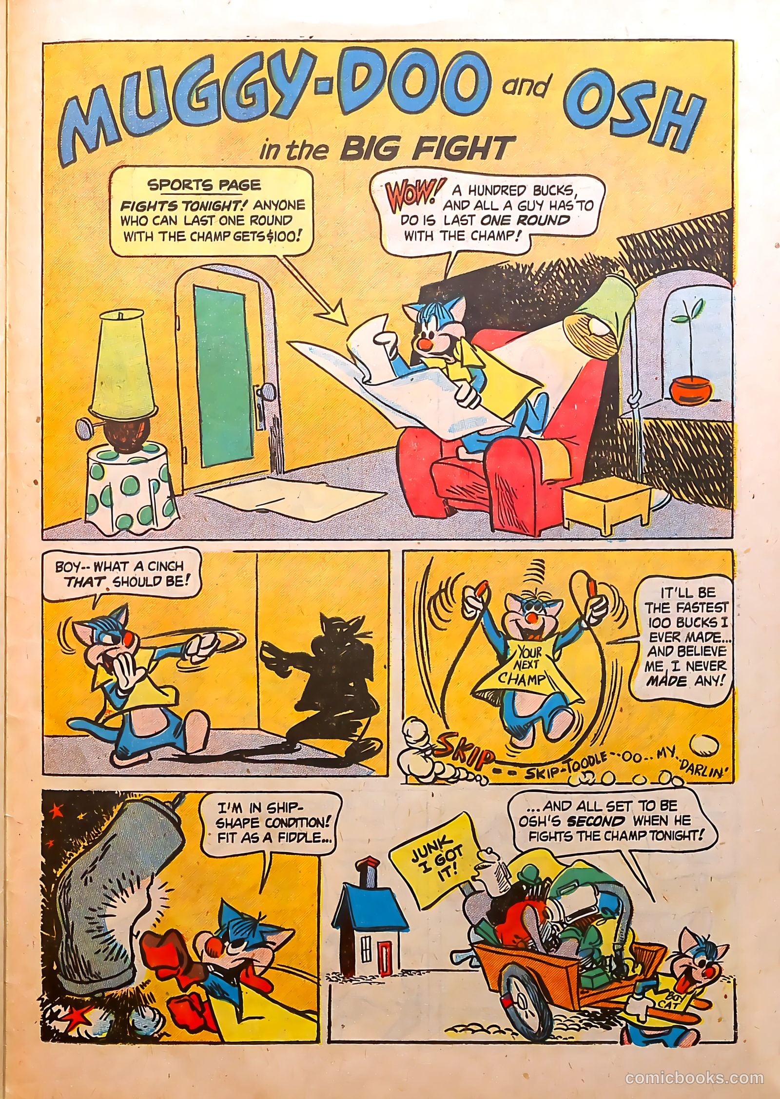 Muggy-Doo Boy Cat #1 (1953) — page 29 of 36
